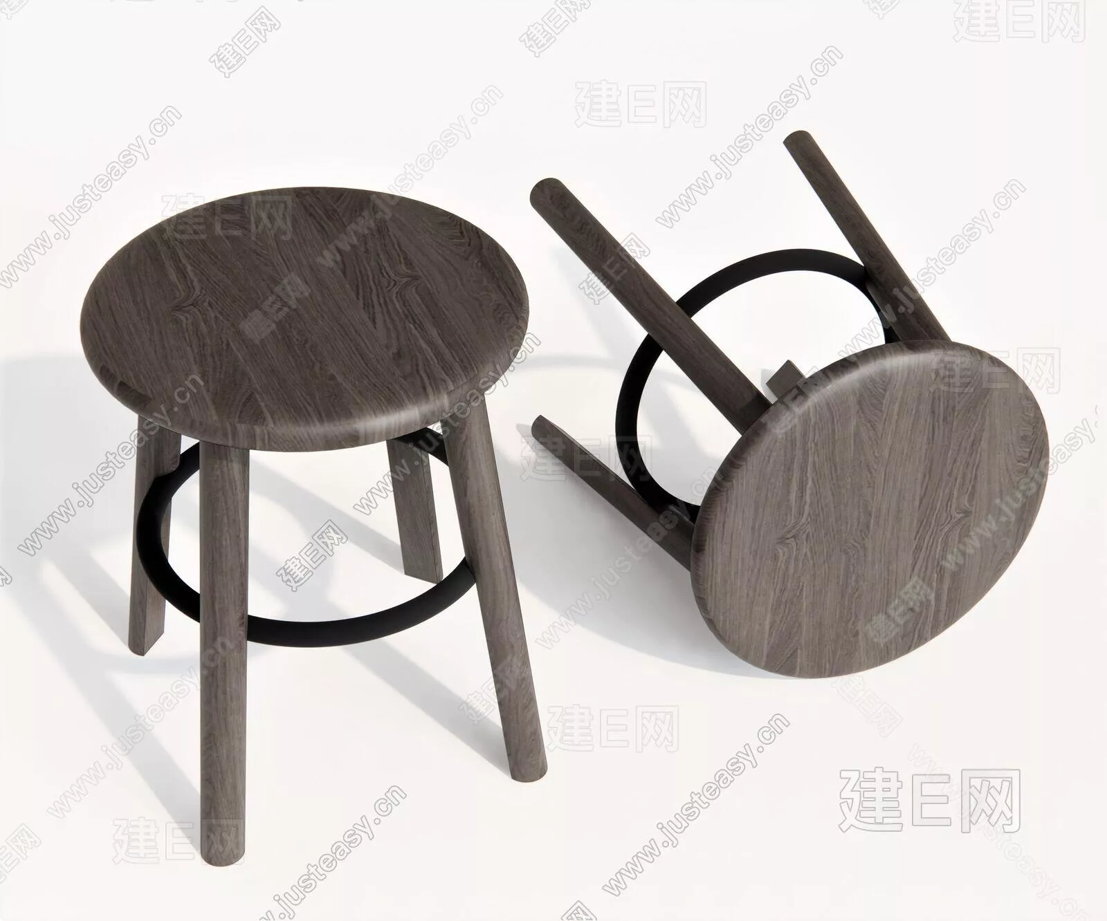 MODERN STOOL - SKETCHUP 3D MODEL - ENSCAPE - 108020740