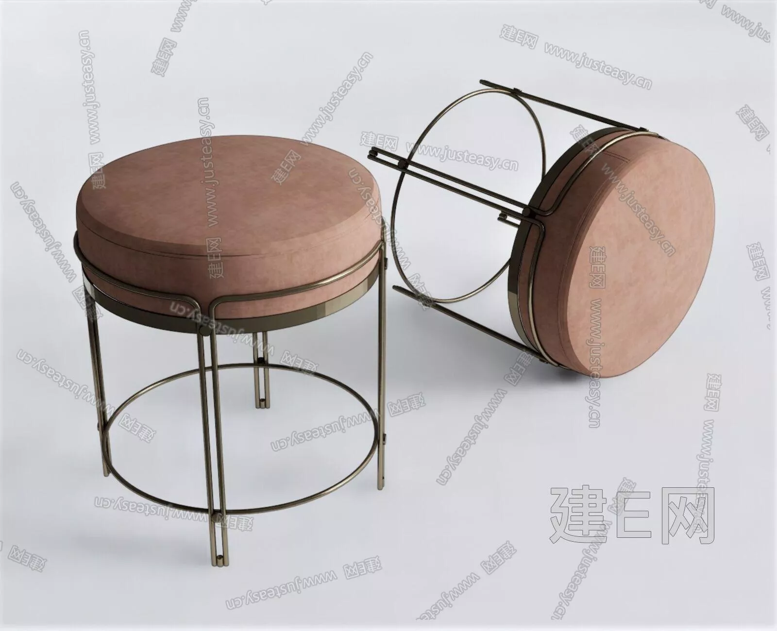 MODERN STOOL - SKETCHUP 3D MODEL - ENSCAPE - 109528574