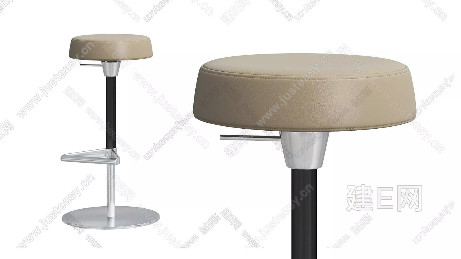 MODERN STOOL - SKETCHUP 3D MODEL - ENSCAPE - 110841281