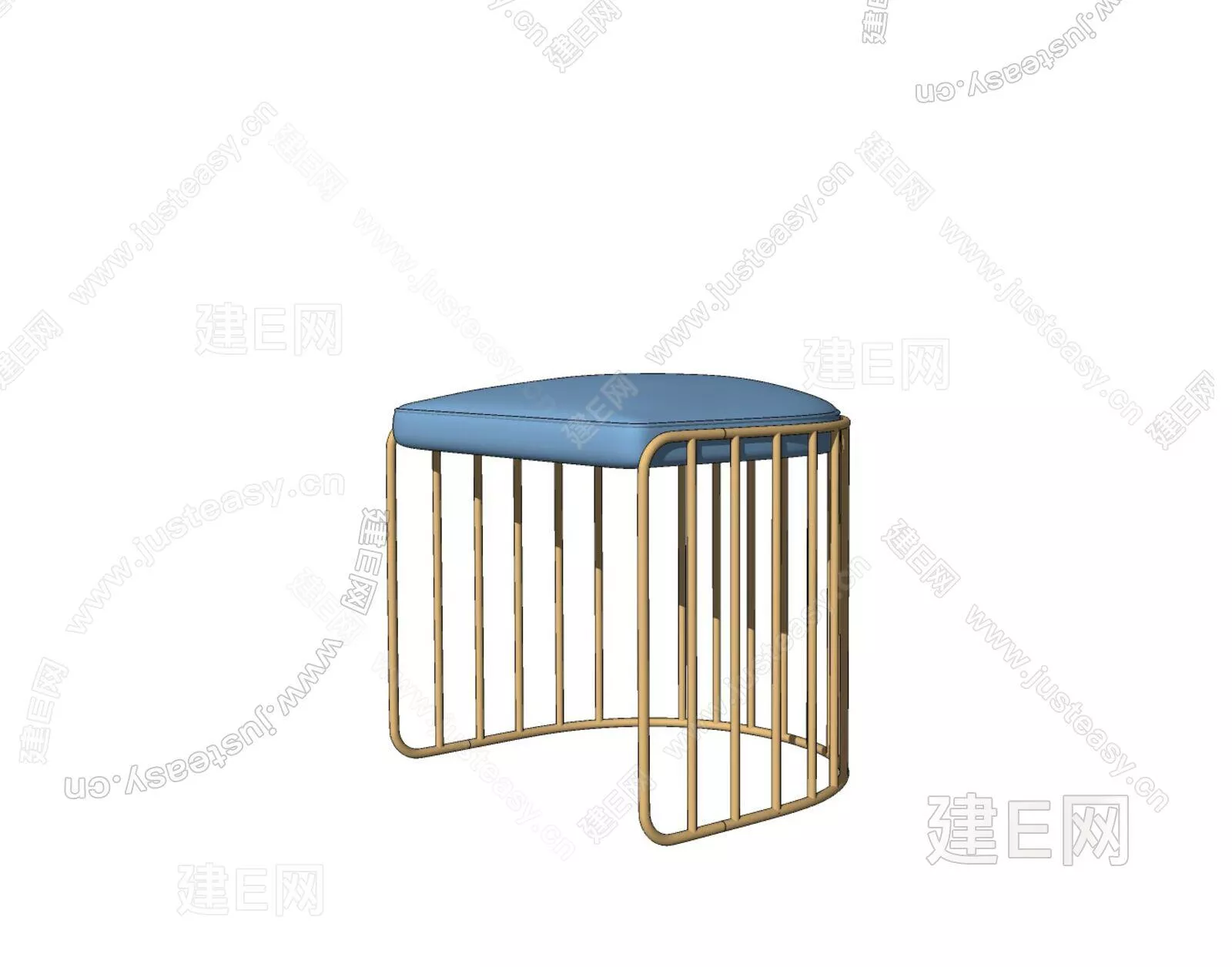 MODERN STOOL - SKETCHUP 3D MODEL - ENSCAPE - 111035752