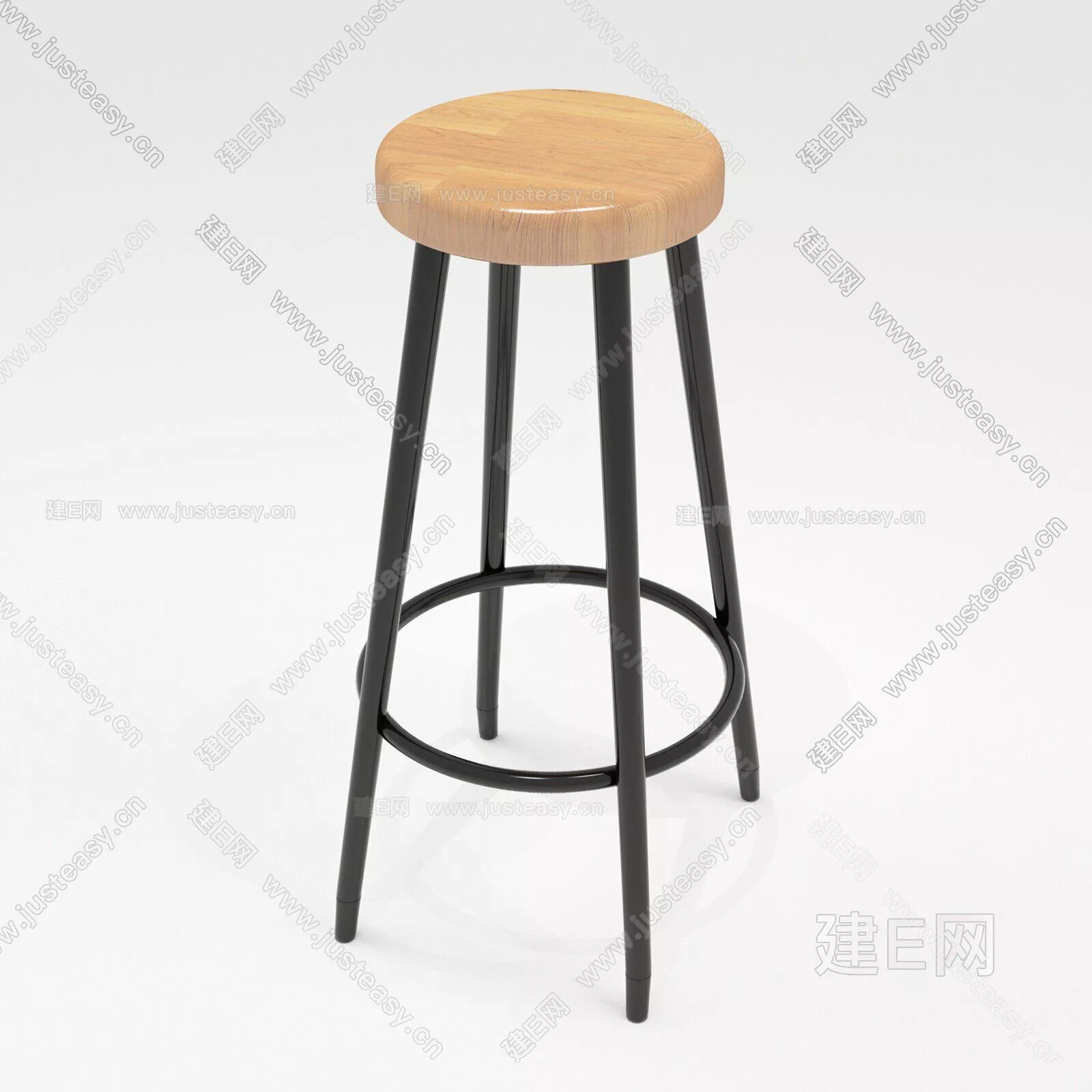 MODERN STOOL - SKETCHUP 3D MODEL - ENSCAPE - 111168809