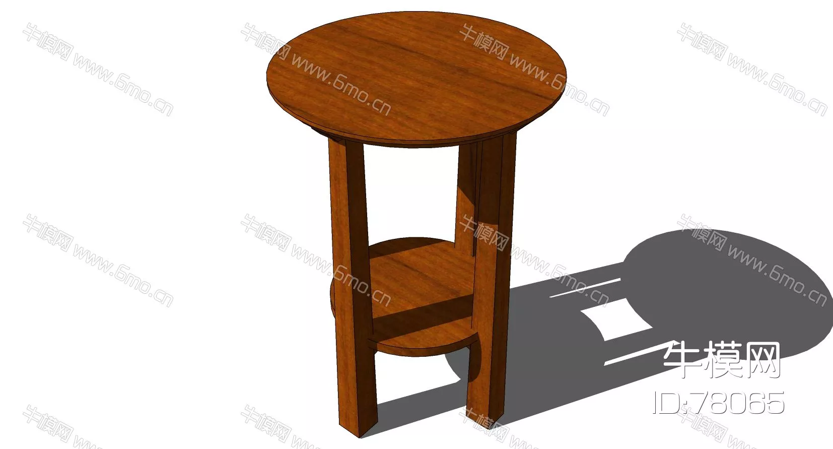 MODERN STOOL - SKETCHUP 3D MODEL - ENSCAPE - 78065