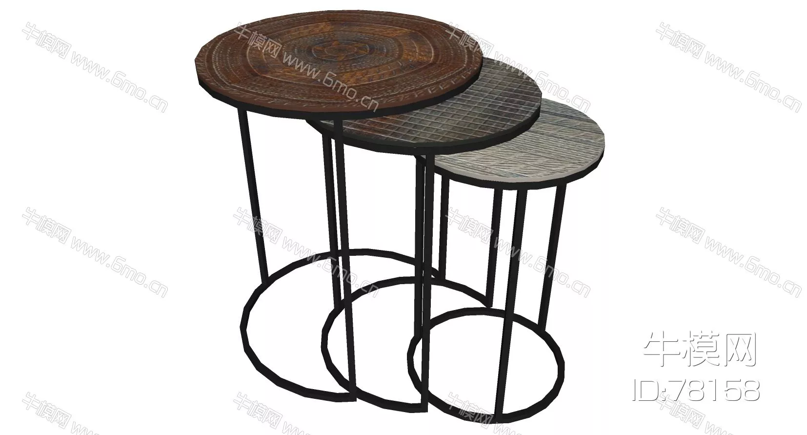 MODERN STOOL - SKETCHUP 3D MODEL - ENSCAPE - 78158