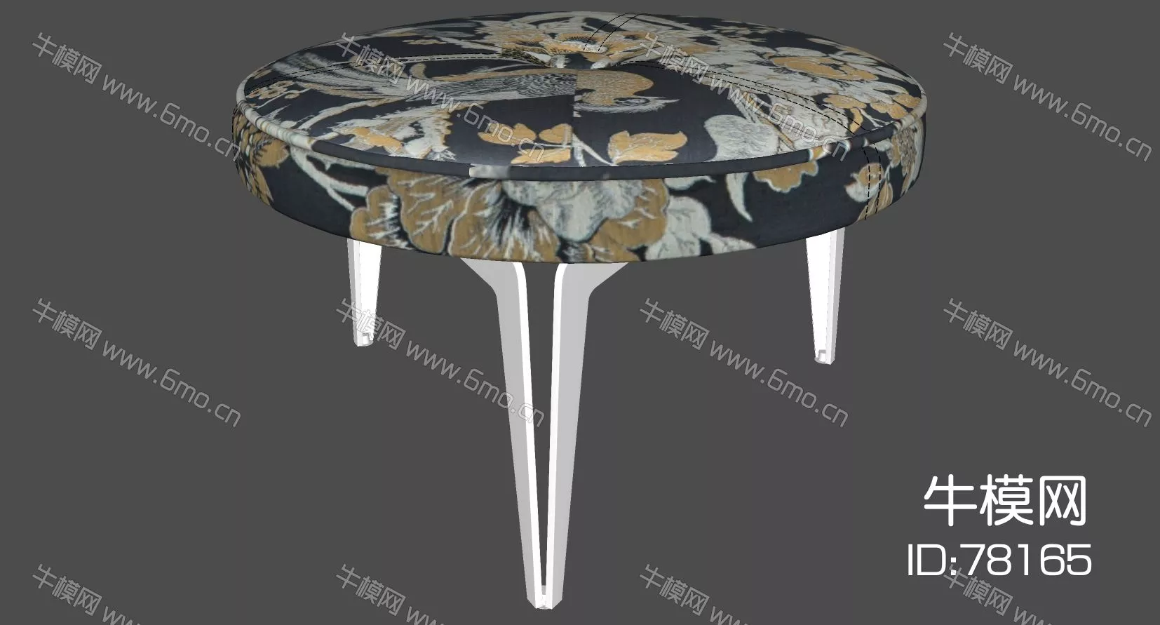 MODERN STOOL - SKETCHUP 3D MODEL - ENSCAPE - 78165