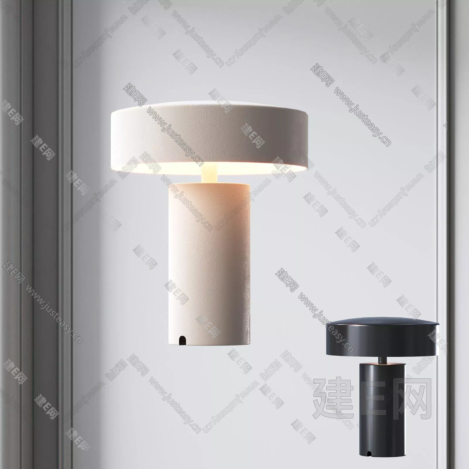 MODERN TABLE LAMP - SKETCHUP 3D MODEL - ENSCAPE - 106056752