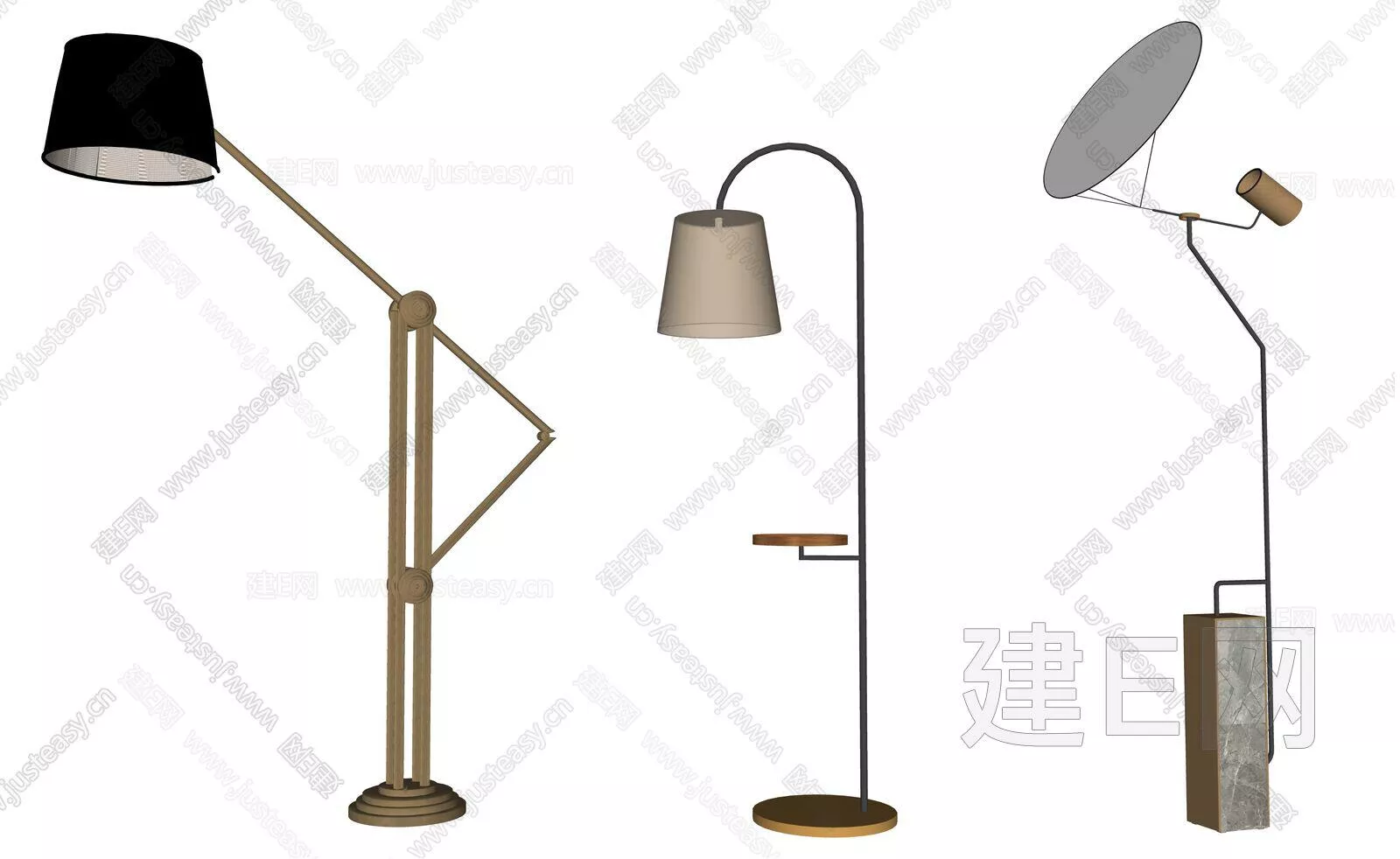 MODERN TABLE LAMP - SKETCHUP 3D MODEL - ENSCAPE - 112738711