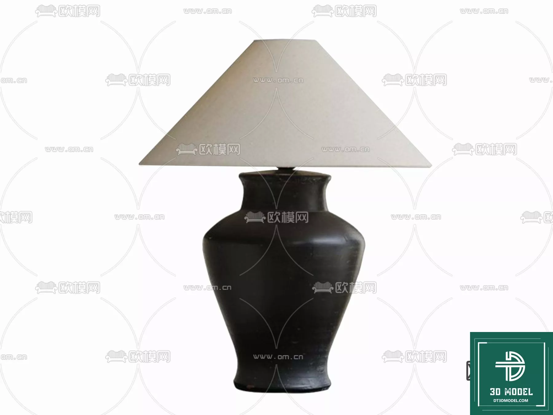 MODERN TABLE LAMP - SKETCHUP 3D MODEL - VRAY OR ENSCAPE - ID14502