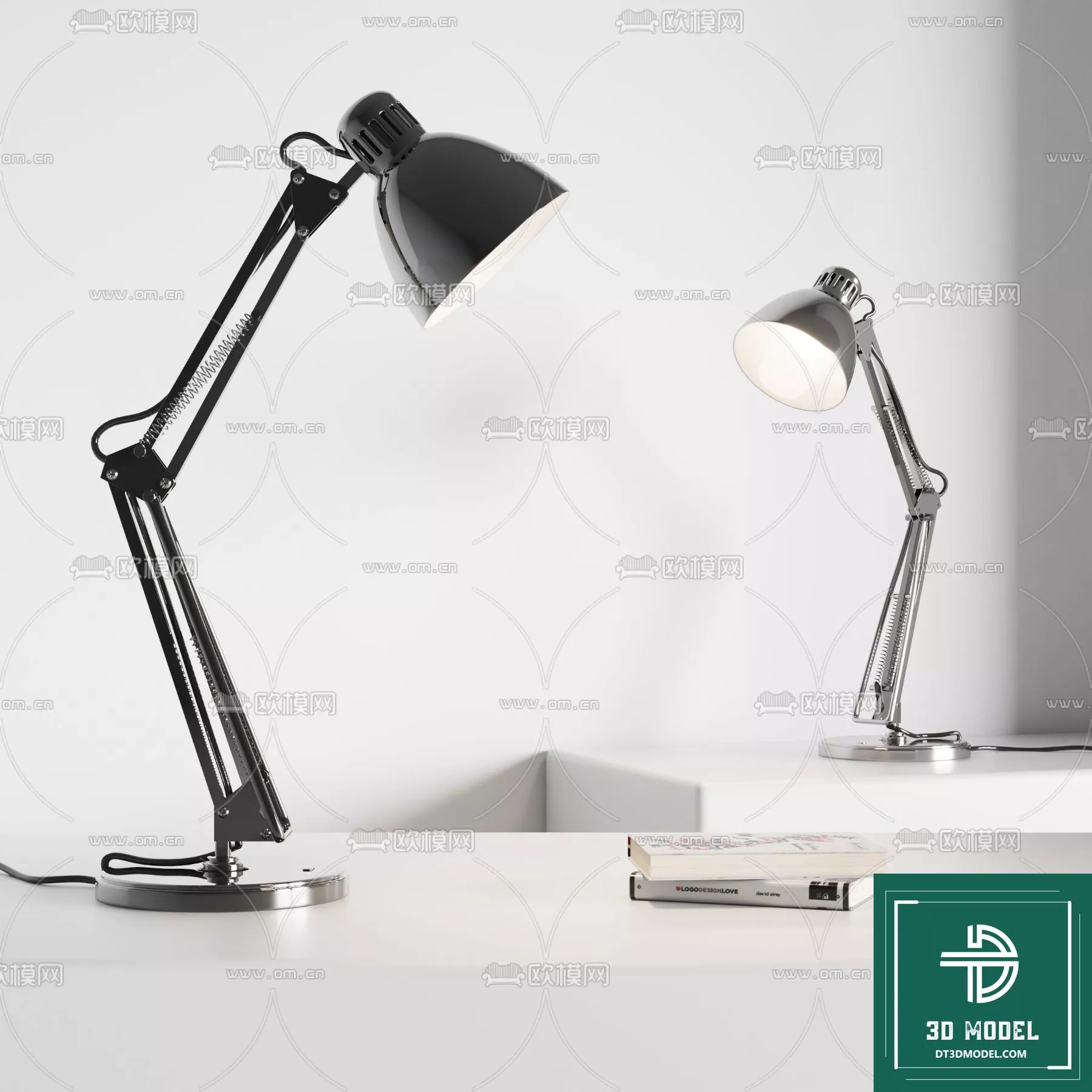 MODERN TABLE LAMP - SKETCHUP 3D MODEL - VRAY OR ENSCAPE - ID14511