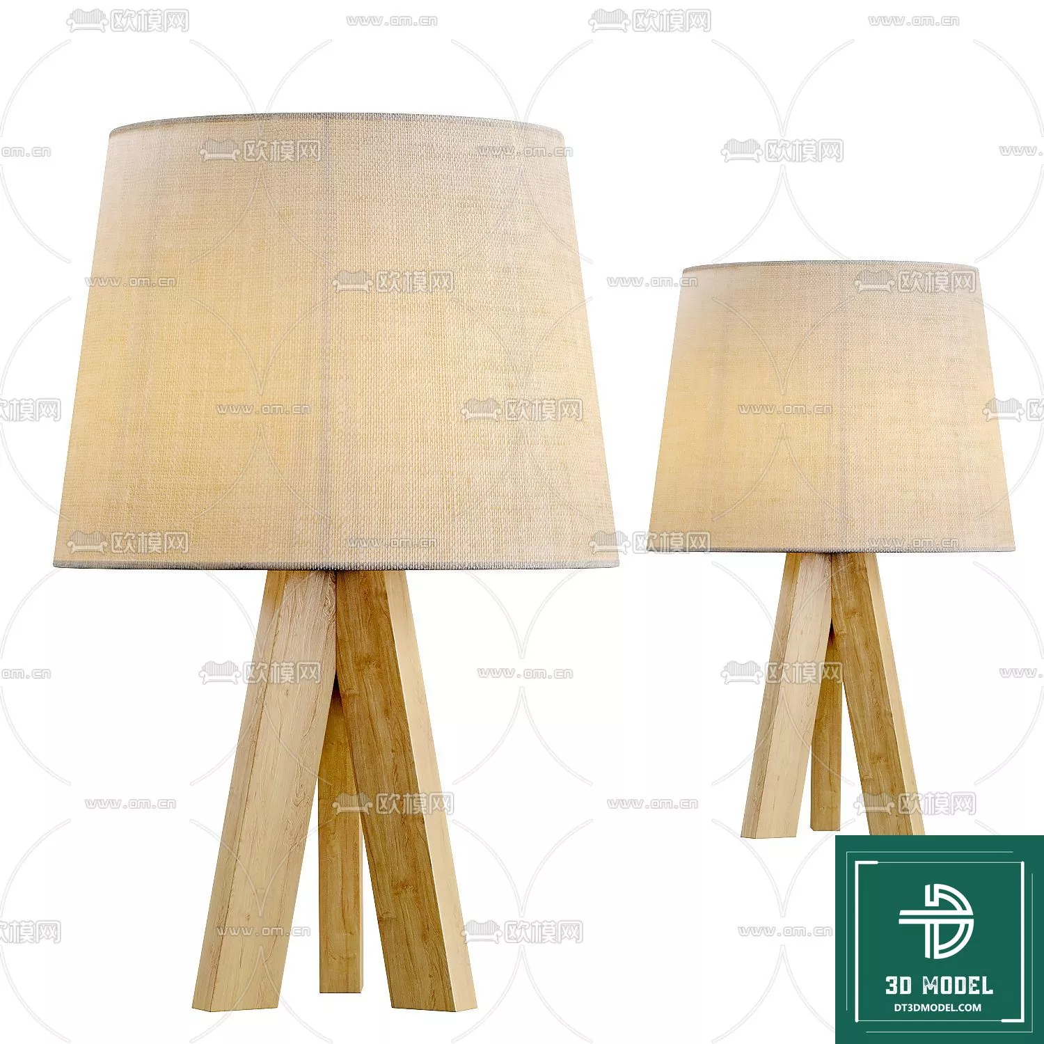 MODERN TABLE LAMP - SKETCHUP 3D MODEL - VRAY OR ENSCAPE - ID14521