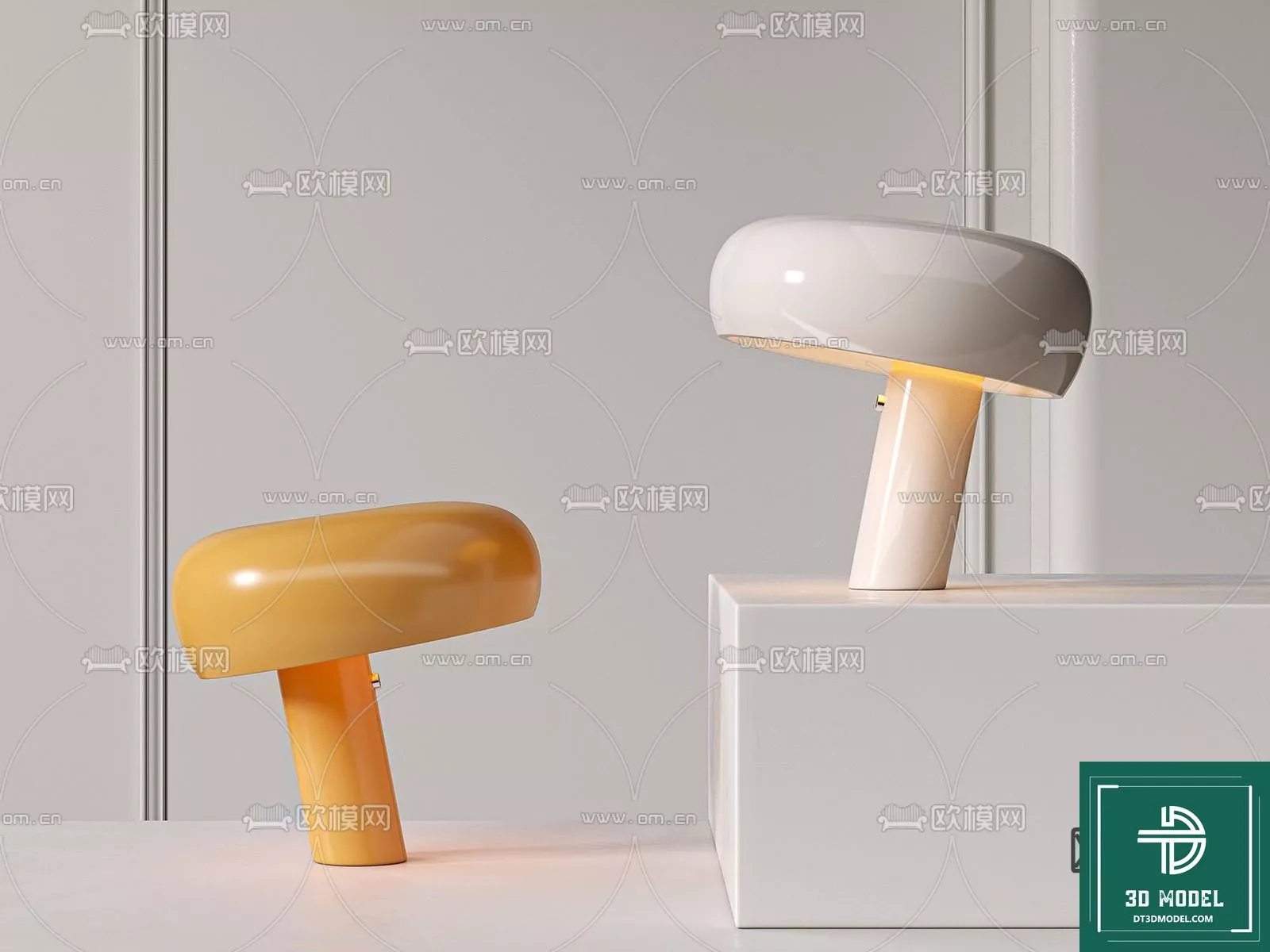 MODERN TABLE LAMP - SKETCHUP 3D MODEL - VRAY OR ENSCAPE - ID14551