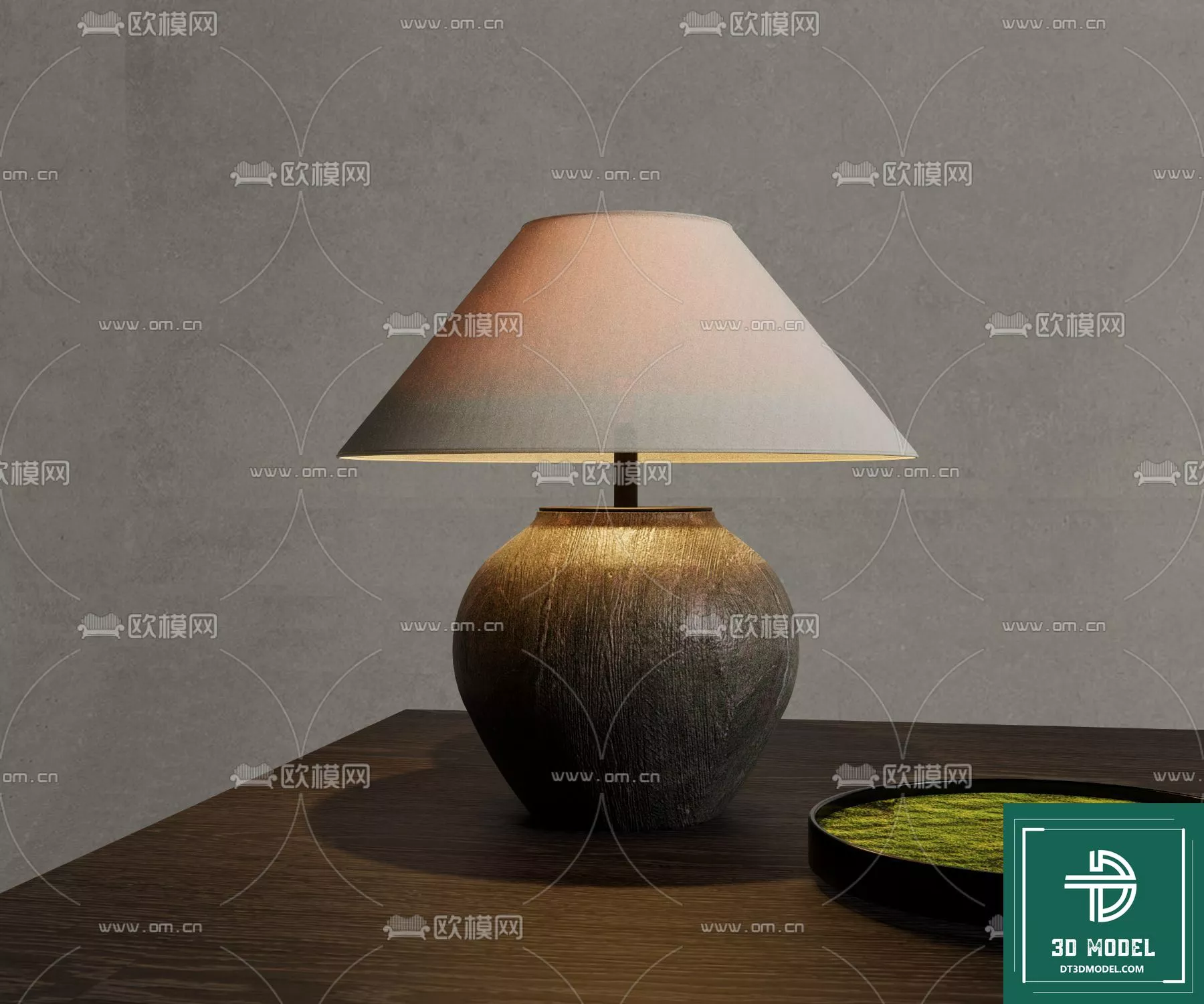 MODERN TABLE LAMP - SKETCHUP 3D MODEL - VRAY OR ENSCAPE - ID14553