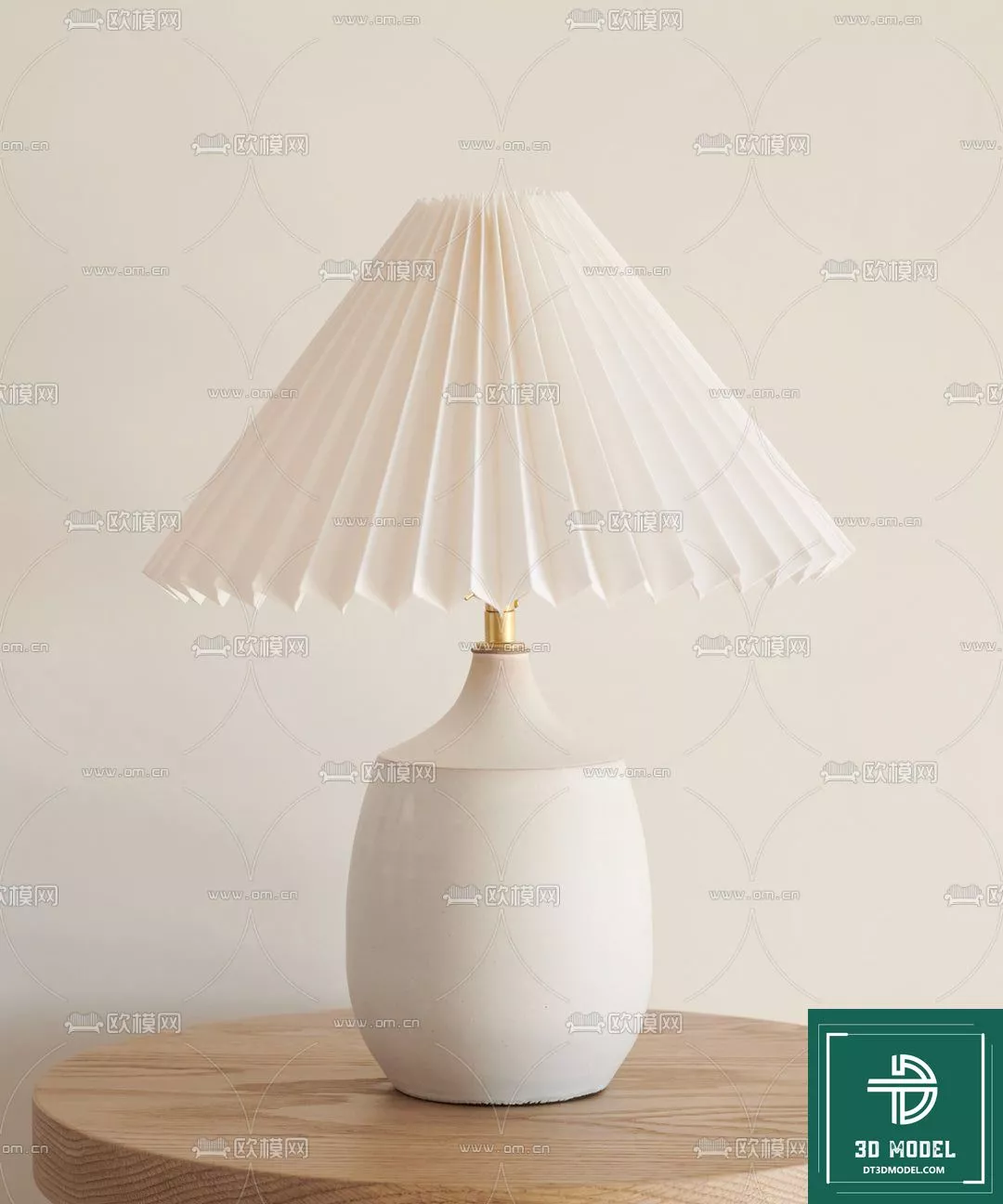 MODERN TABLE LAMP - SKETCHUP 3D MODEL - VRAY OR ENSCAPE - ID14564