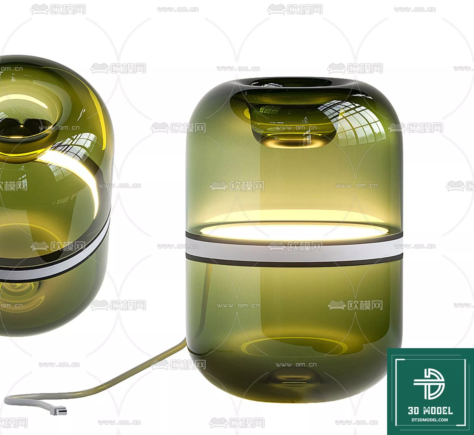 MODERN TABLE LAMP - SKETCHUP 3D MODEL - VRAY OR ENSCAPE - ID14566