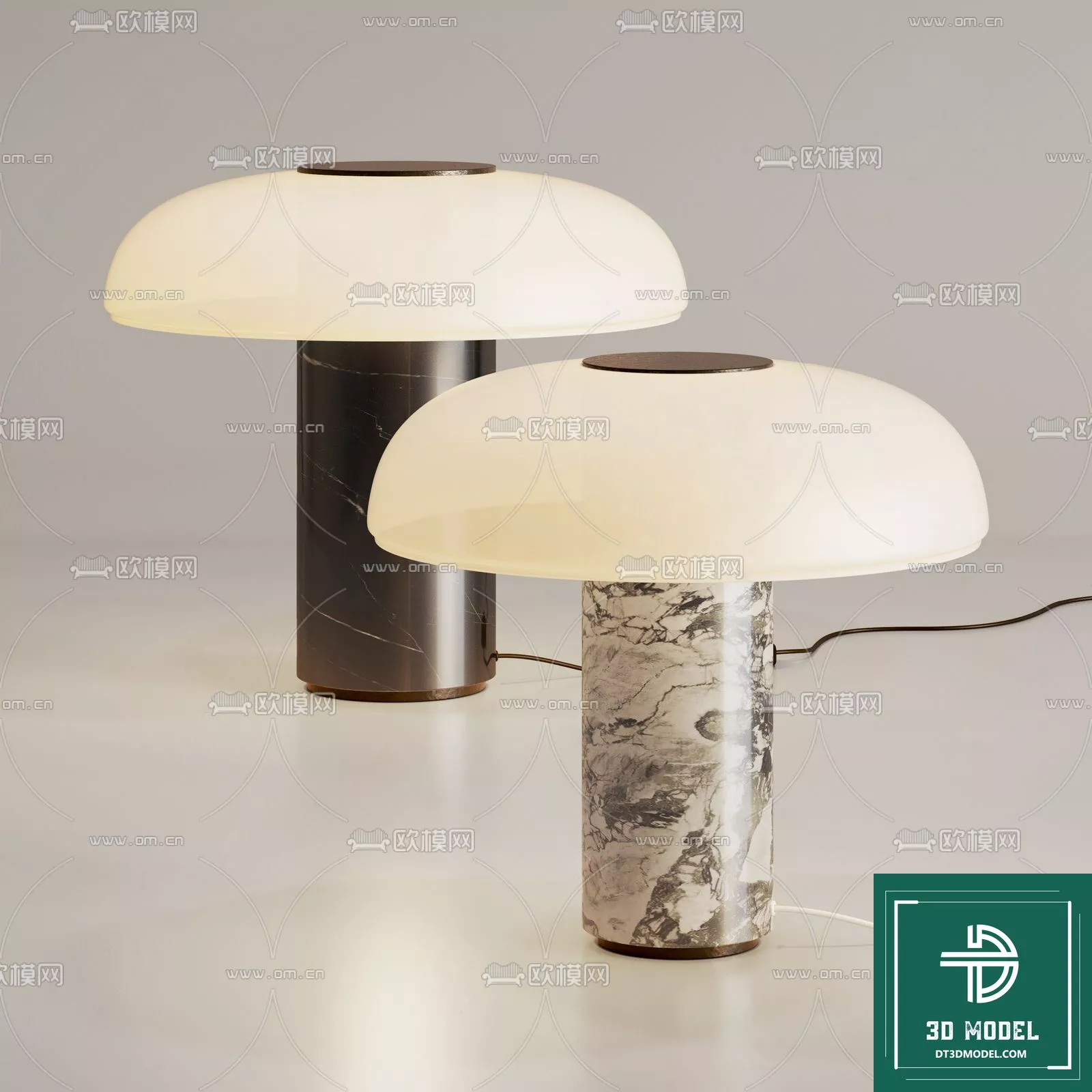 MODERN TABLE LAMP - SKETCHUP 3D MODEL - VRAY OR ENSCAPE - ID14578