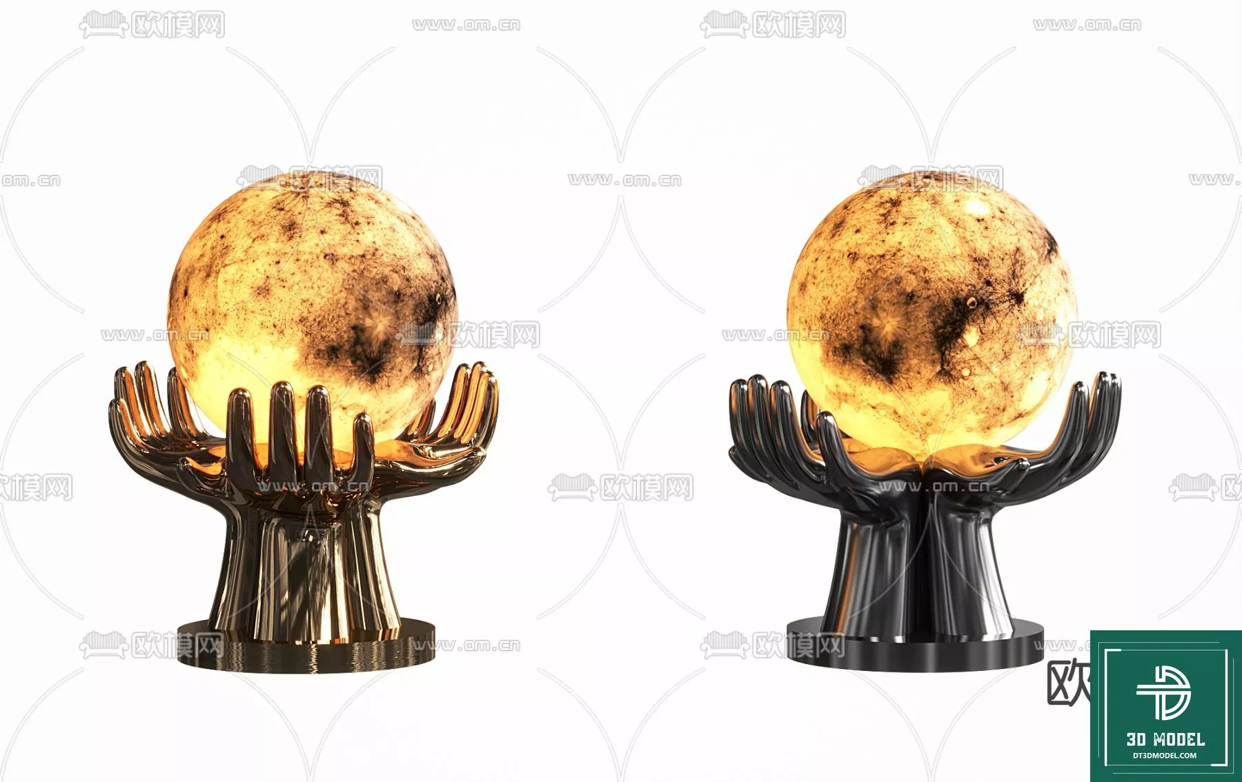 MODERN TABLE LAMP - SKETCHUP 3D MODEL - VRAY OR ENSCAPE - ID14593