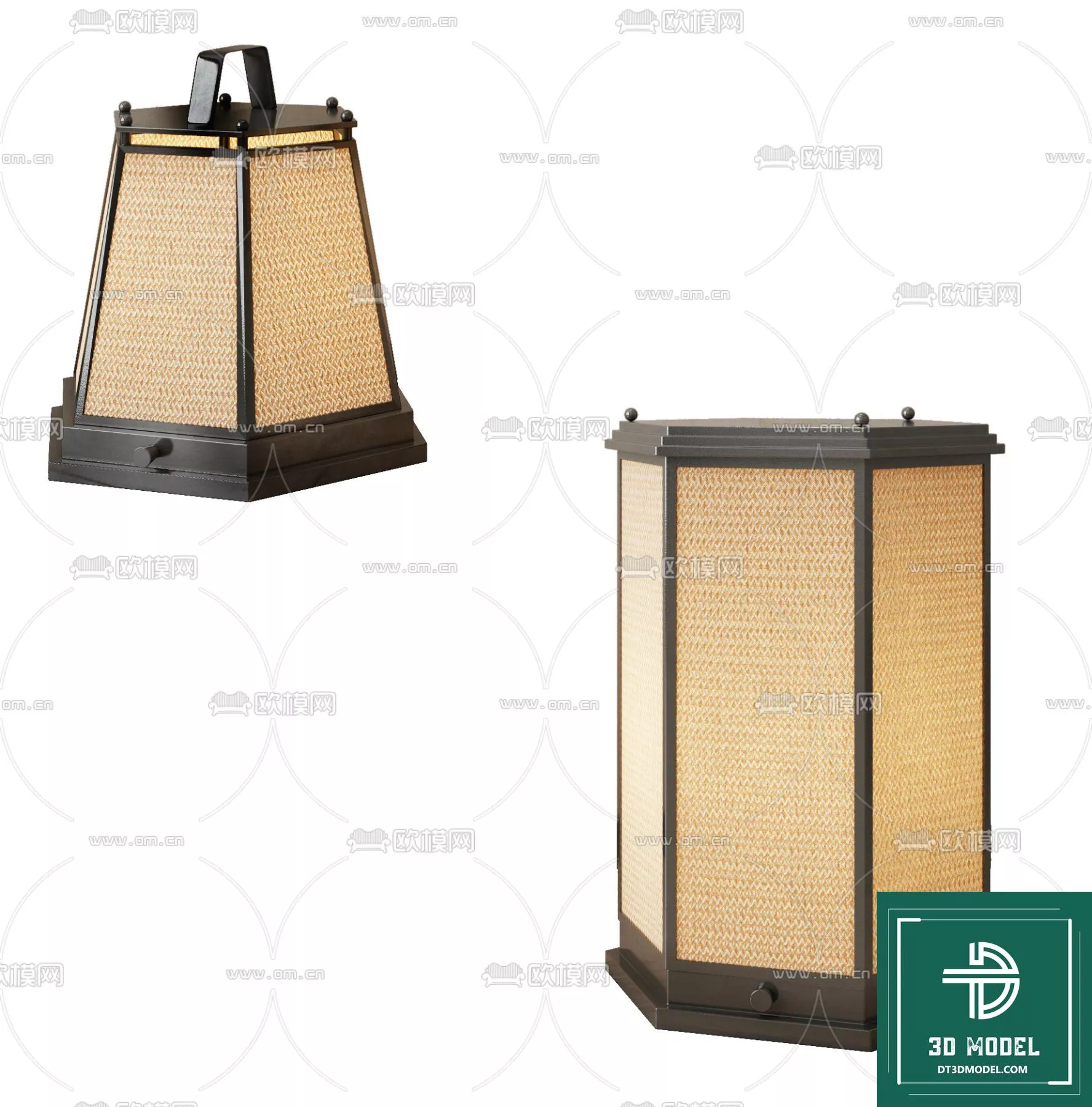 MODERN TABLE LAMP - SKETCHUP 3D MODEL - VRAY OR ENSCAPE - ID14595