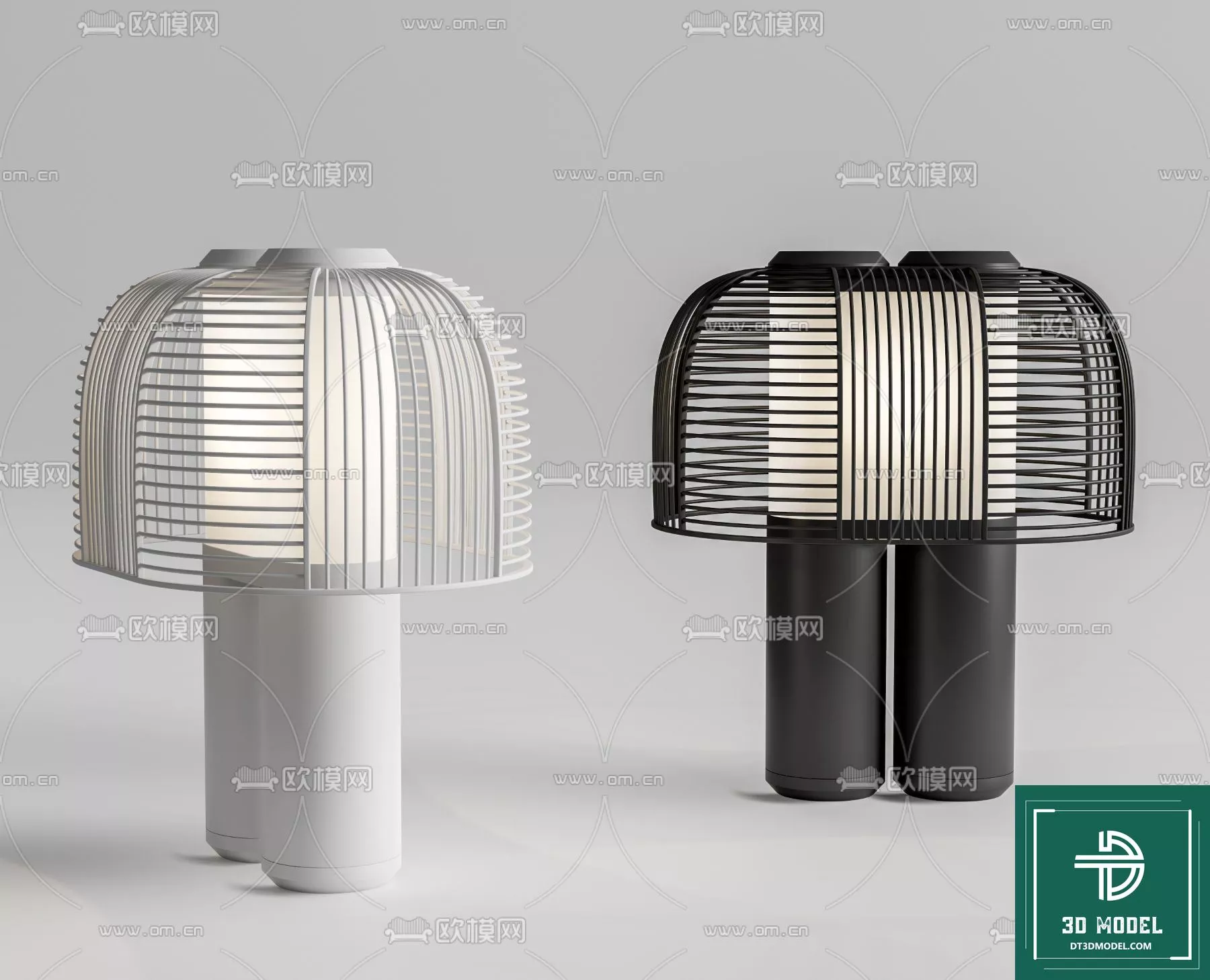 MODERN TABLE LAMP - SKETCHUP 3D MODEL - VRAY OR ENSCAPE - ID14598