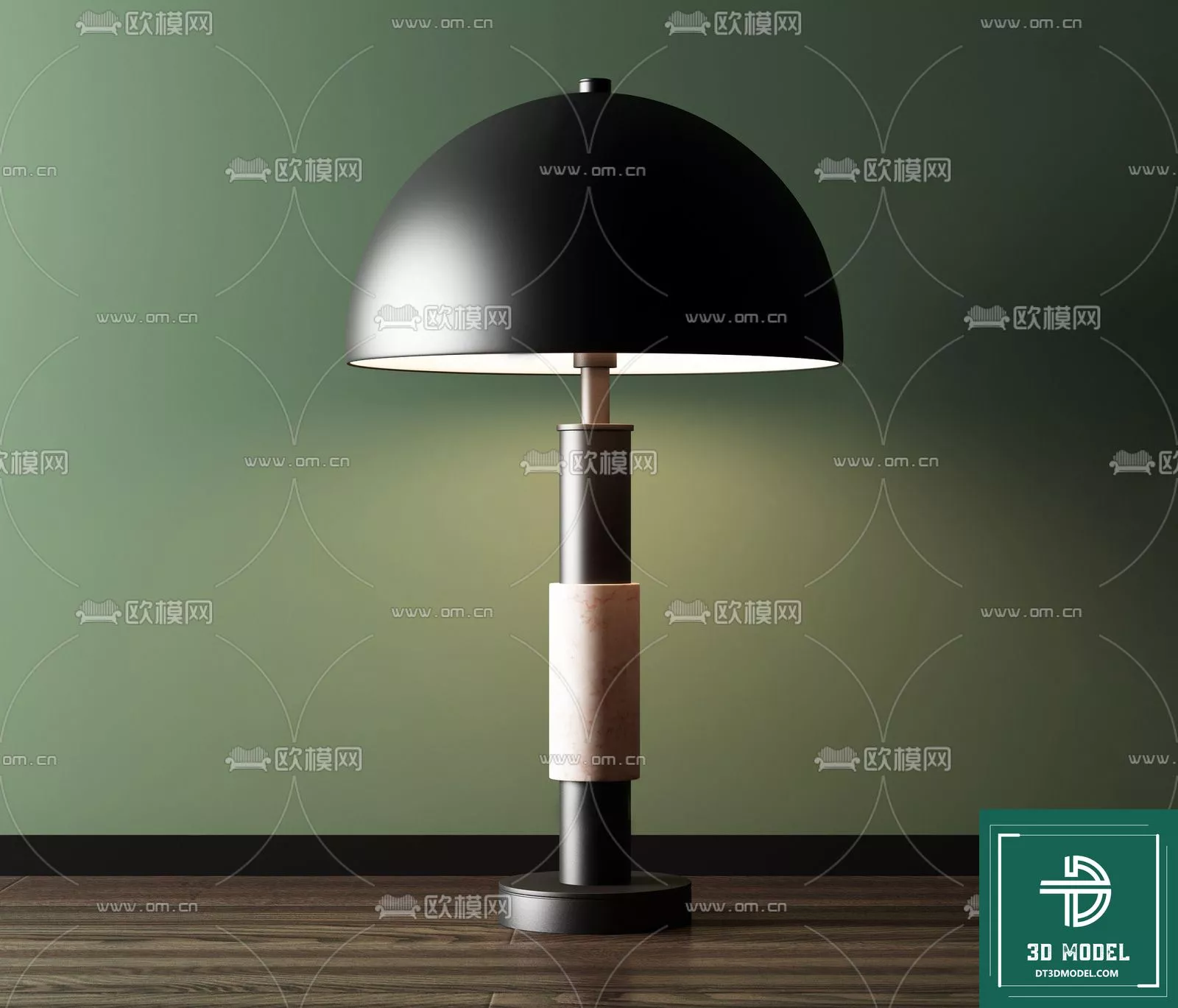 MODERN TABLE LAMP - SKETCHUP 3D MODEL - VRAY OR ENSCAPE - ID14610