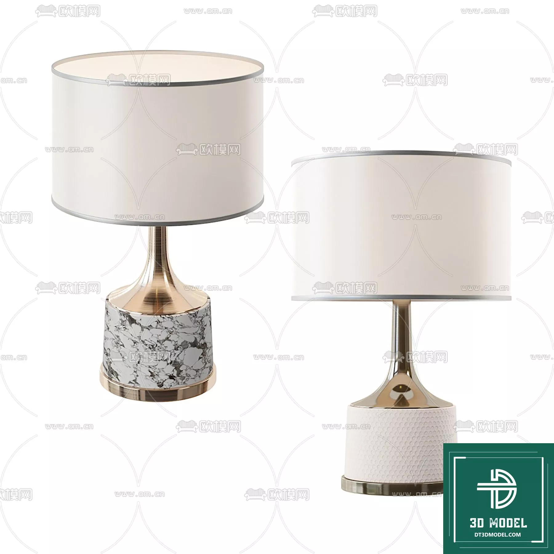 MODERN TABLE LAMP - SKETCHUP 3D MODEL - VRAY OR ENSCAPE - ID14618