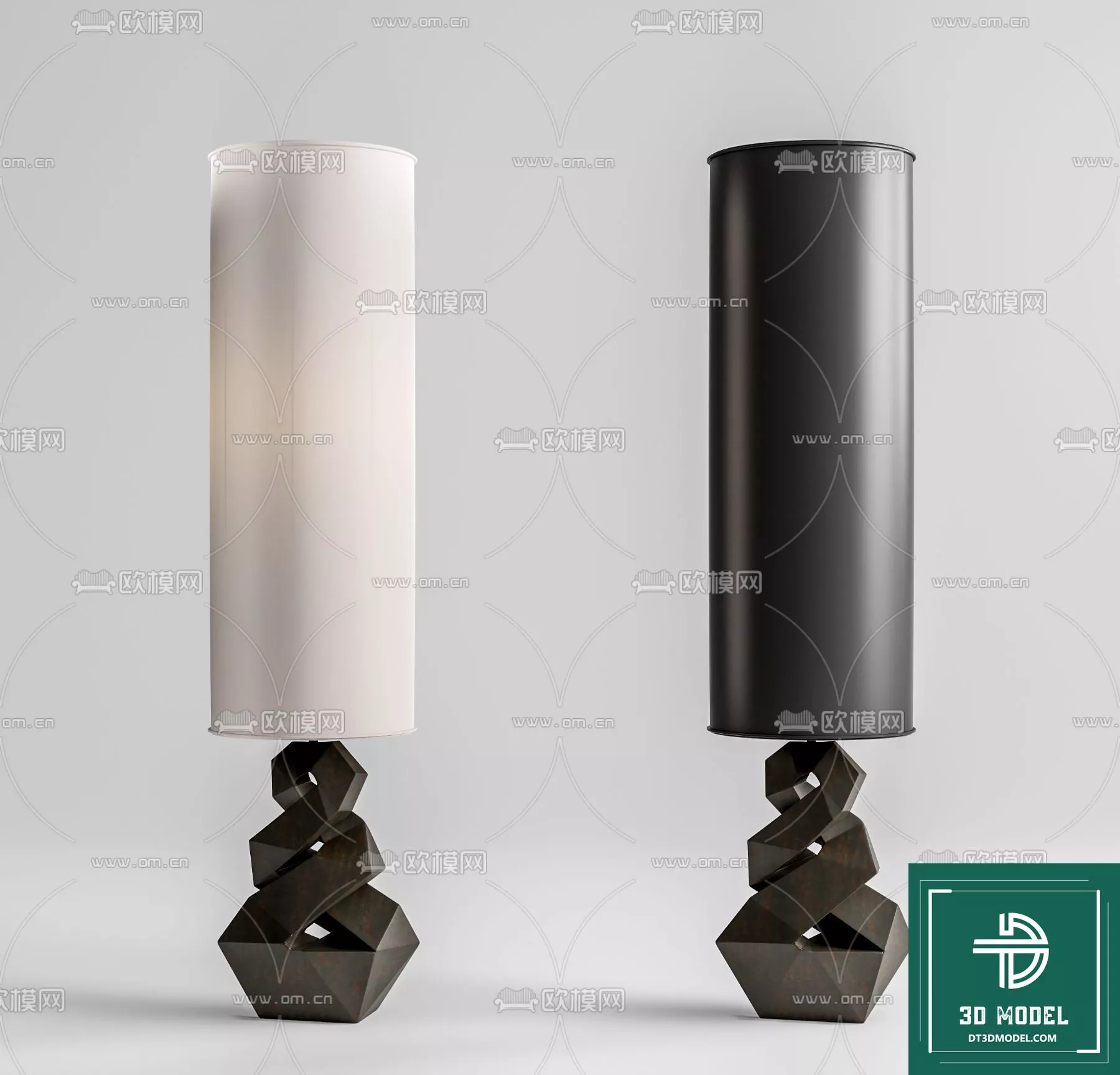 MODERN TABLE LAMP - SKETCHUP 3D MODEL - VRAY OR ENSCAPE - ID14620