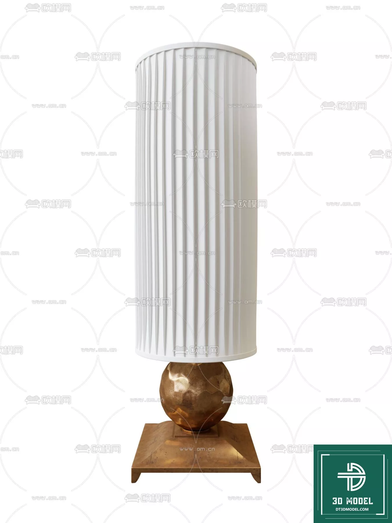 MODERN TABLE LAMP - SKETCHUP 3D MODEL - VRAY OR ENSCAPE - ID14634
