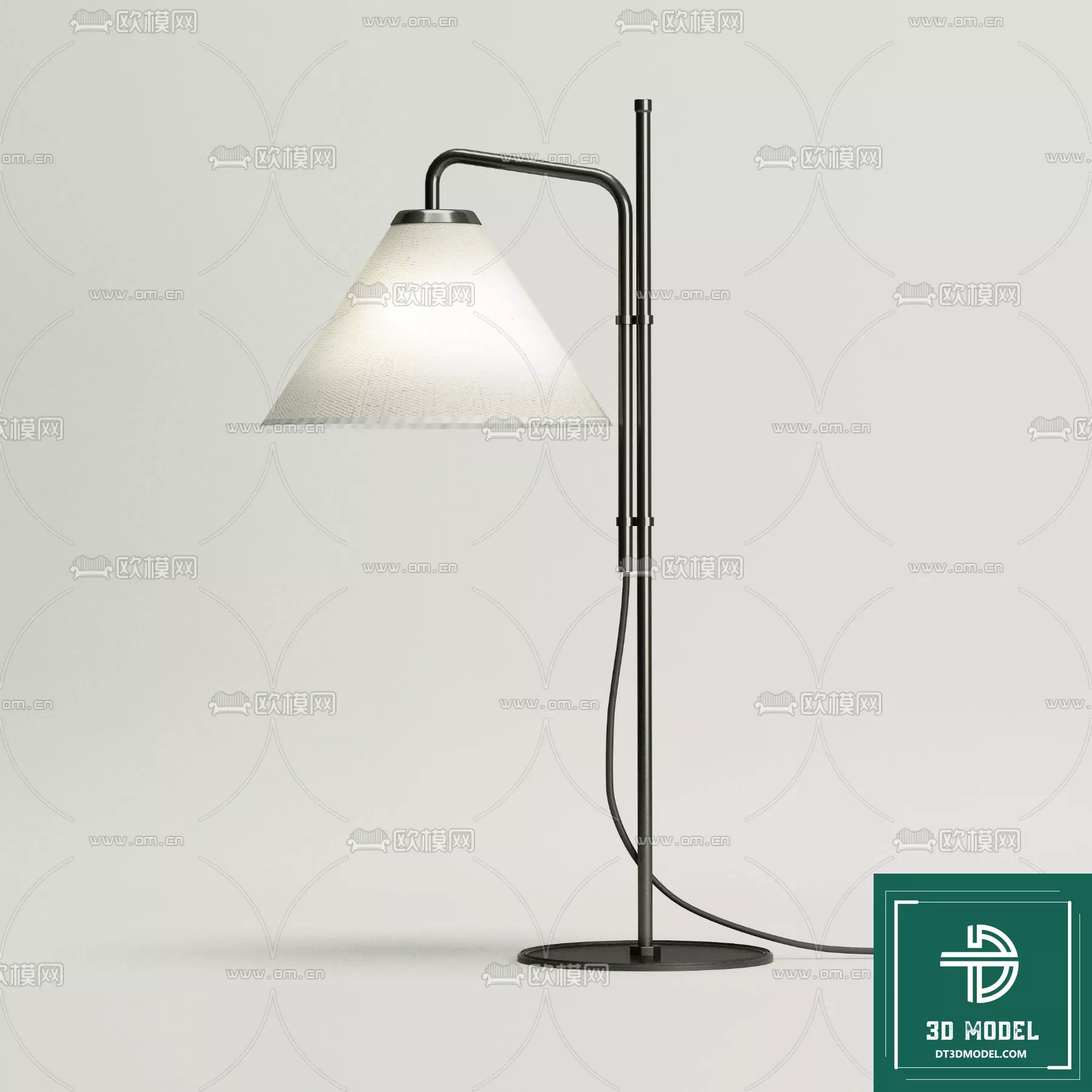 MODERN TABLE LAMP - SKETCHUP 3D MODEL - VRAY OR ENSCAPE - ID14639