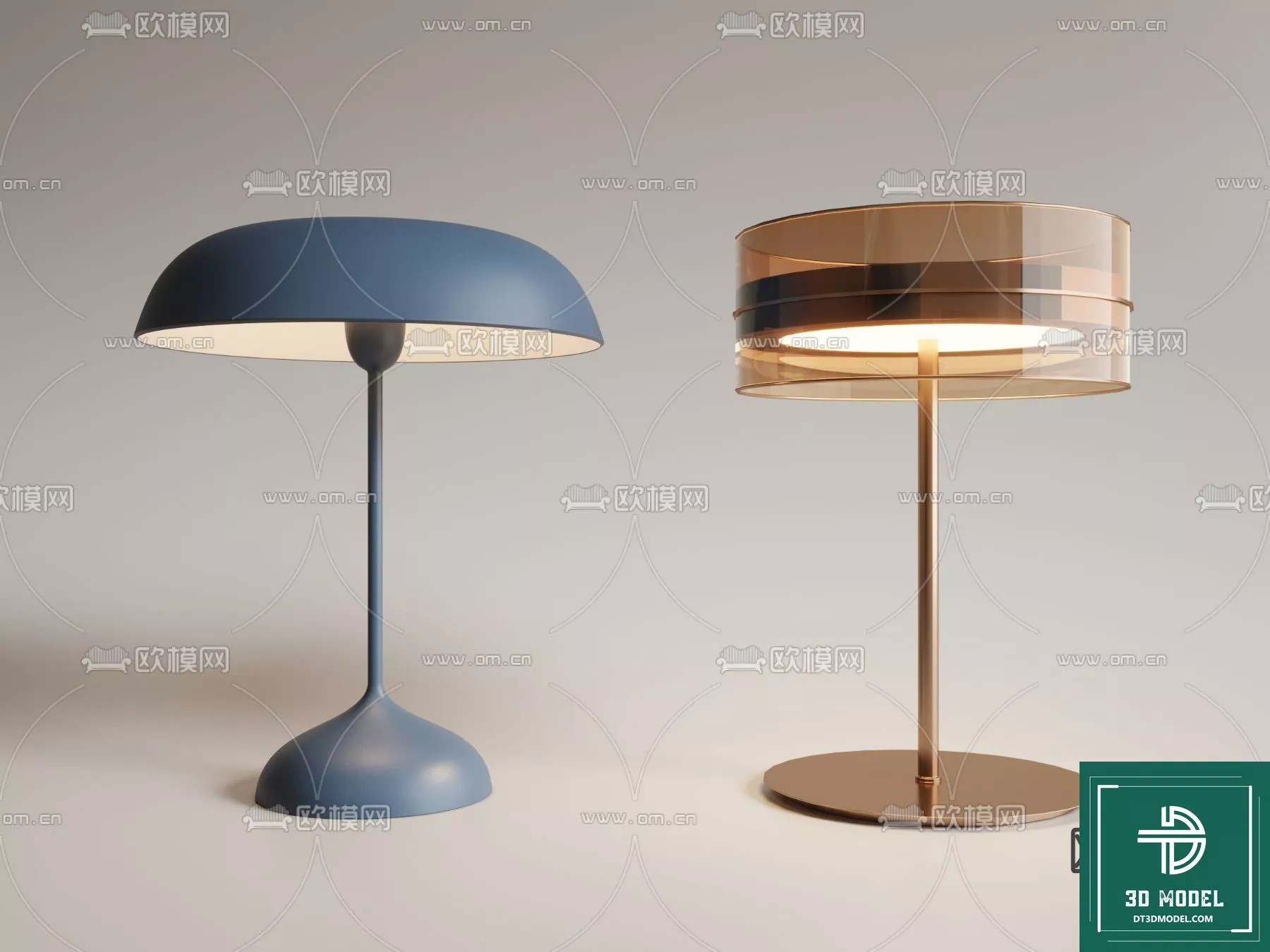 MODERN TABLE LAMP - SKETCHUP 3D MODEL - VRAY OR ENSCAPE - ID14643