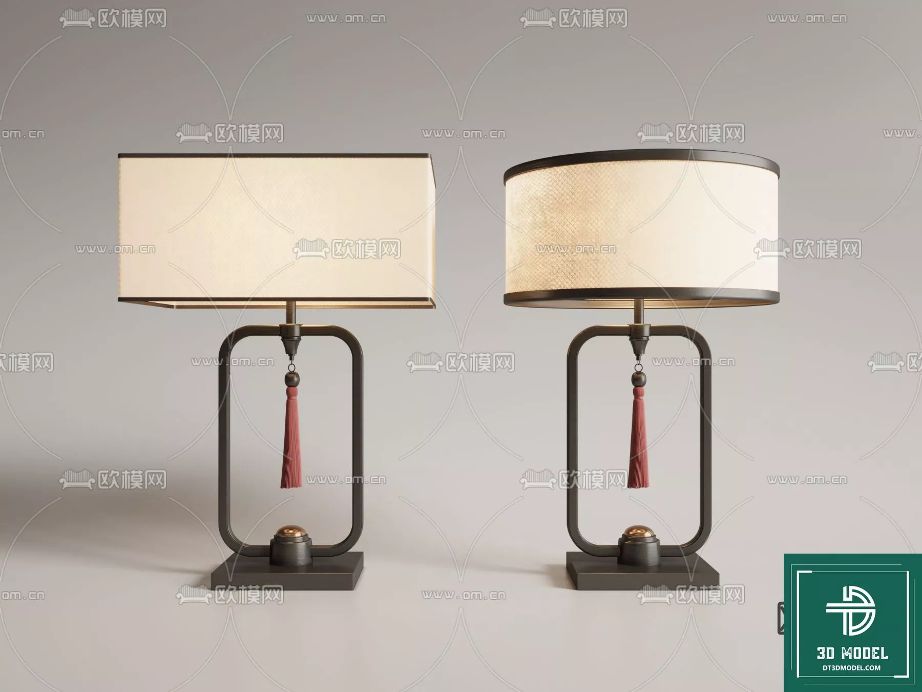 MODERN TABLE LAMP - SKETCHUP 3D MODEL - VRAY OR ENSCAPE - ID14651