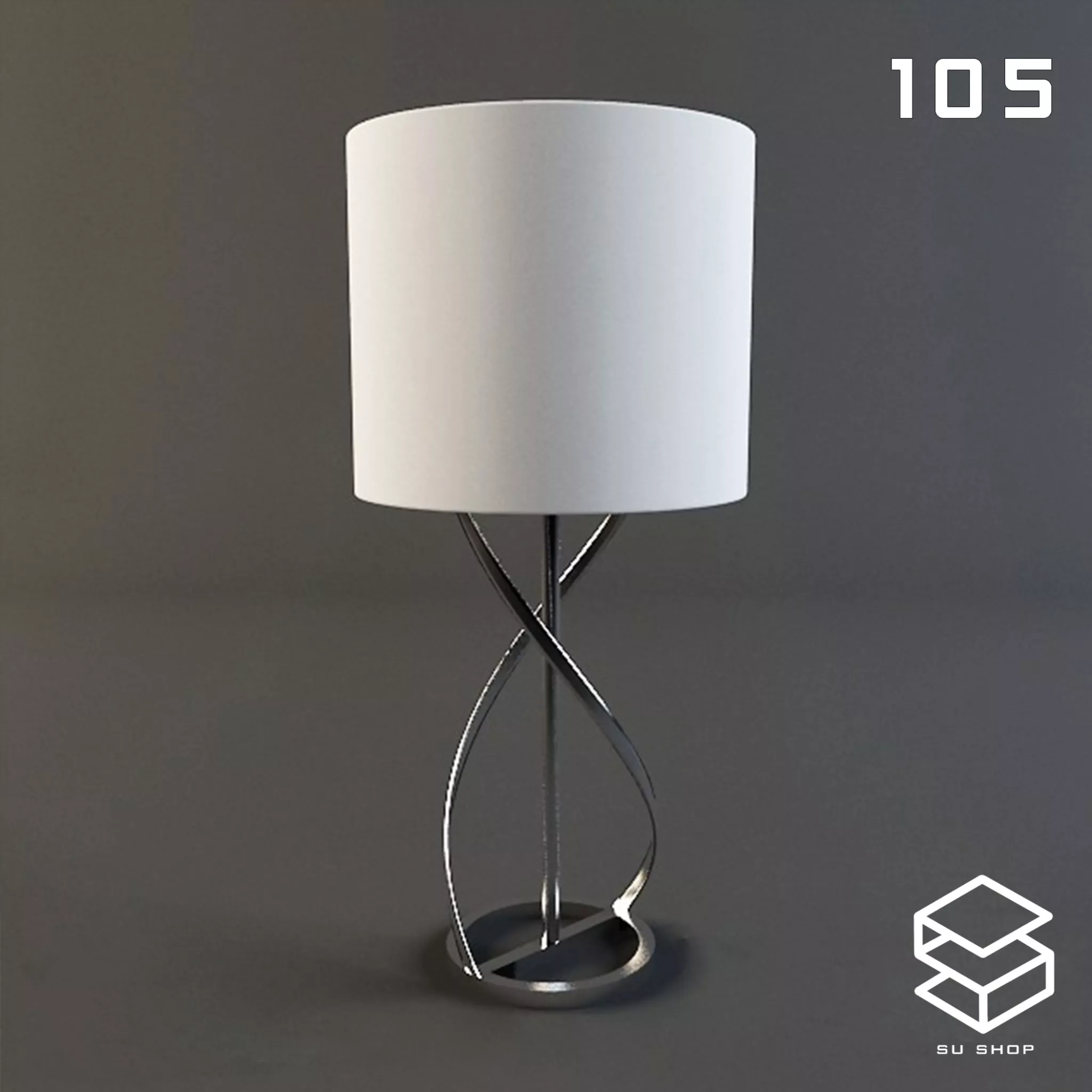 MODERN TABLE LAMP - SKETCHUP 3D MODEL - VRAY OR ENSCAPE - ID14670