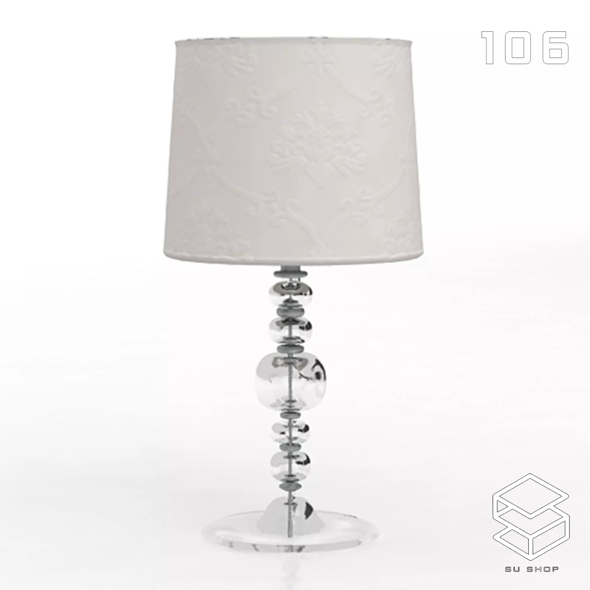 MODERN TABLE LAMP - SKETCHUP 3D MODEL - VRAY OR ENSCAPE - ID14671