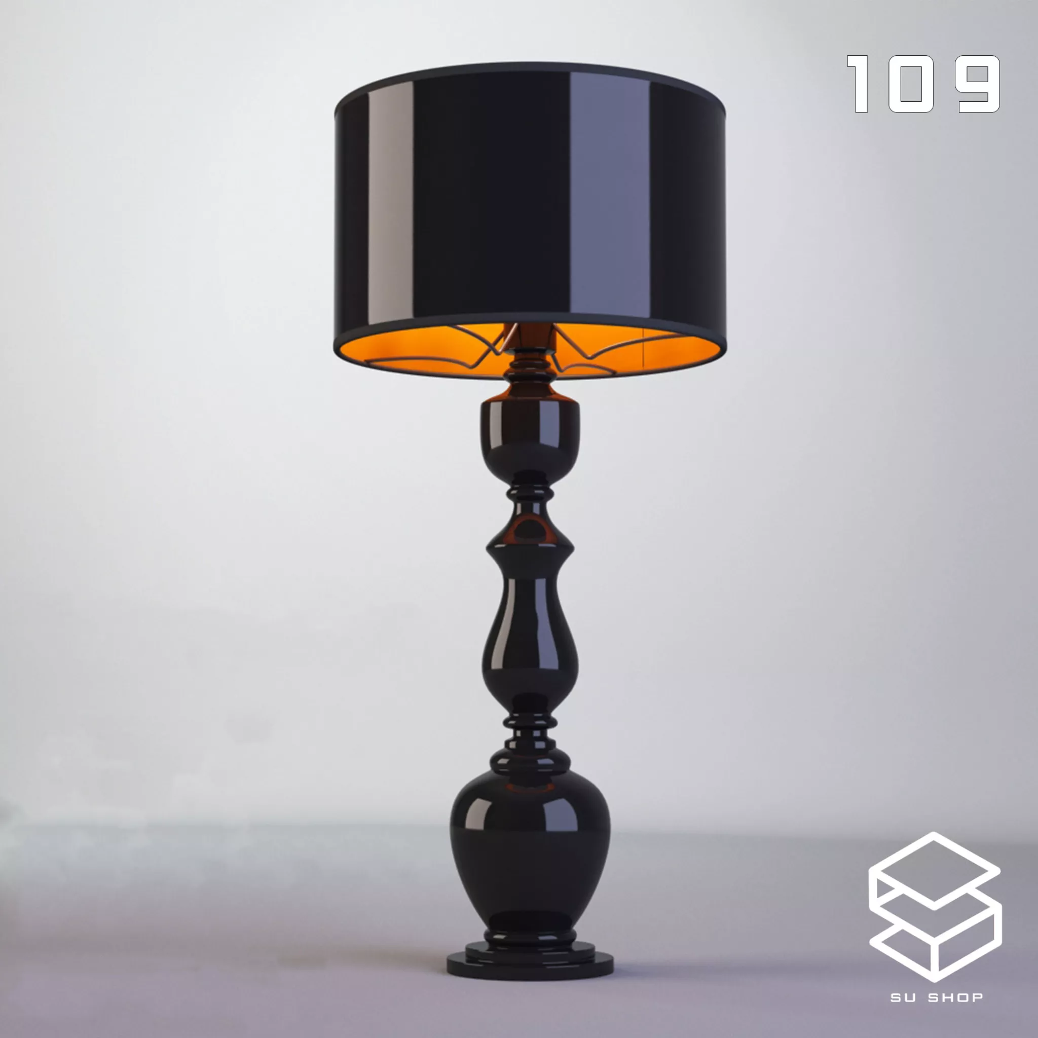 MODERN TABLE LAMP - SKETCHUP 3D MODEL - VRAY OR ENSCAPE - ID14674