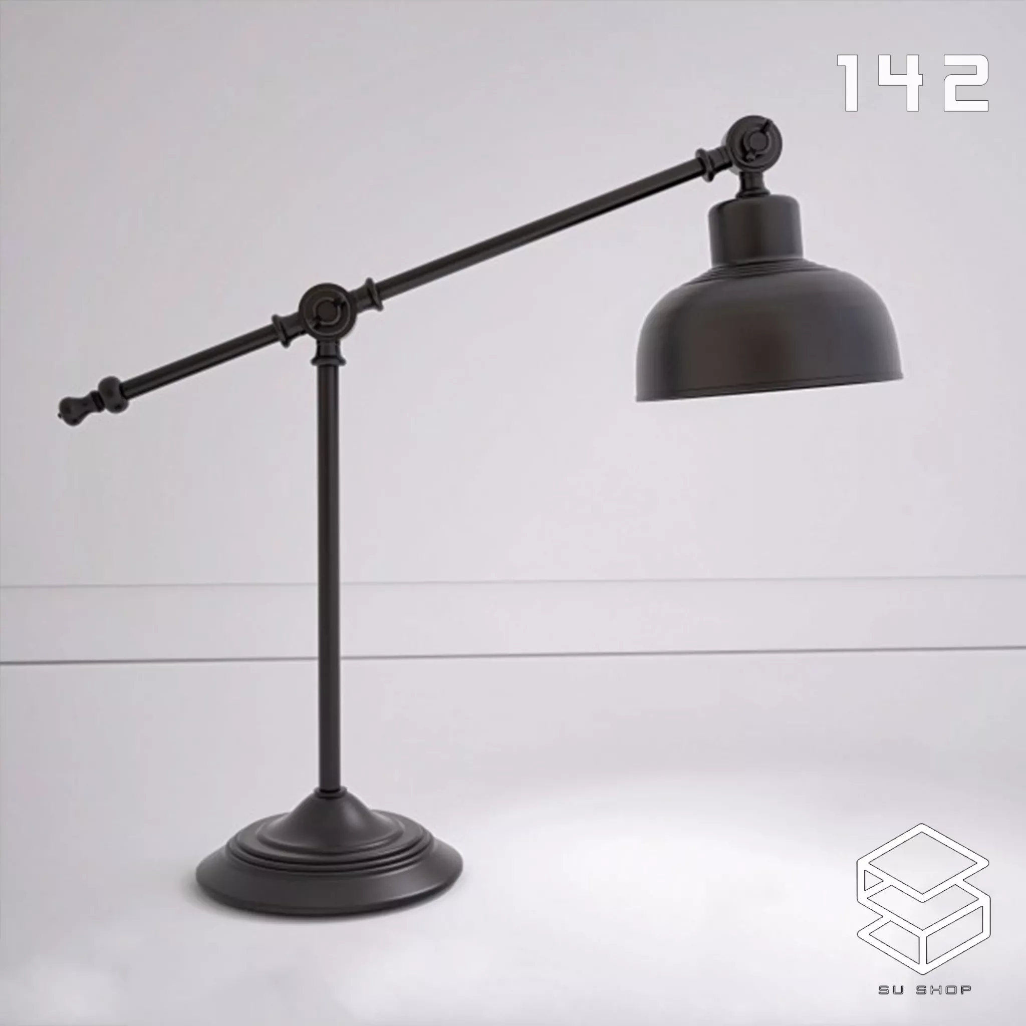 MODERN TABLE LAMP - SKETCHUP 3D MODEL - VRAY OR ENSCAPE - ID14711