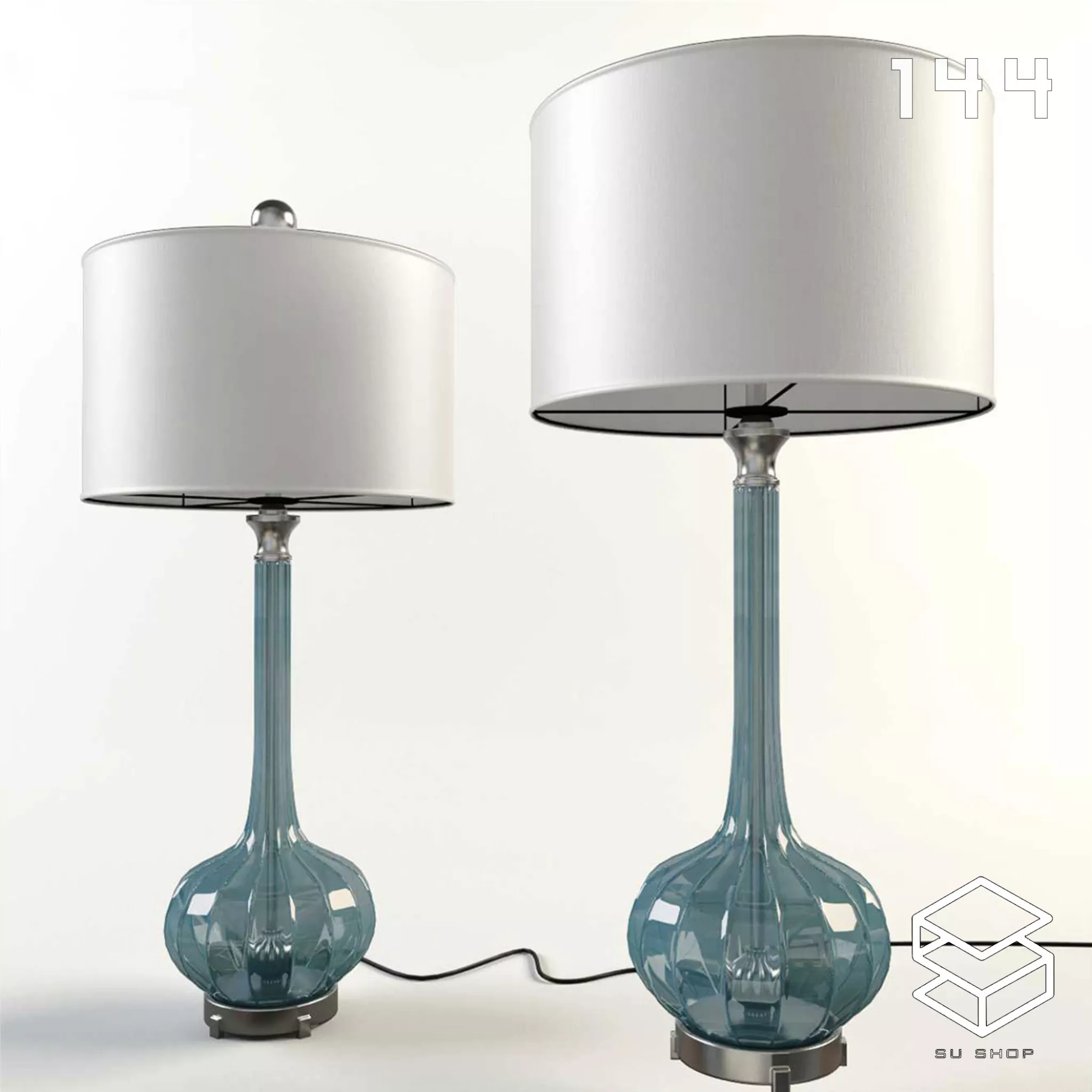 MODERN TABLE LAMP - SKETCHUP 3D MODEL - VRAY OR ENSCAPE - ID14713