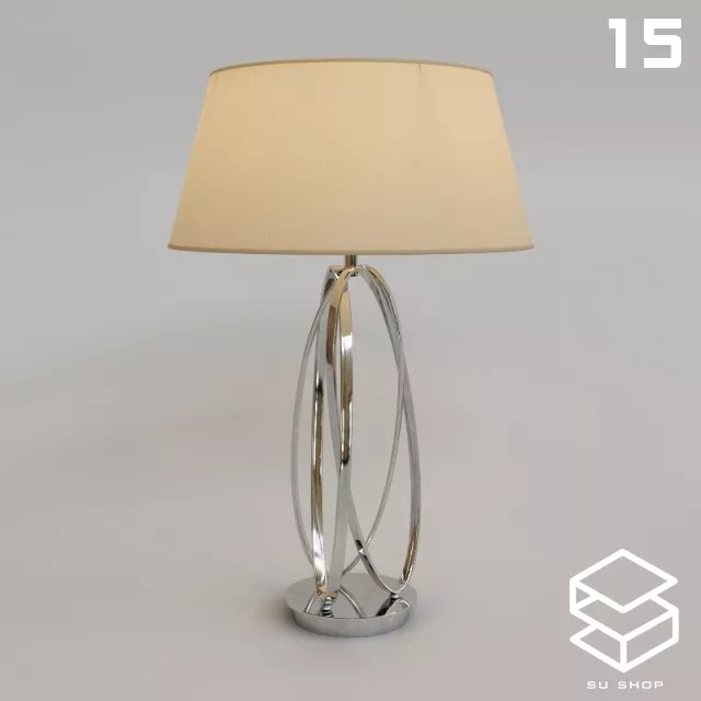 MODERN TABLE LAMP - SKETCHUP 3D MODEL - VRAY OR ENSCAPE - ID14719