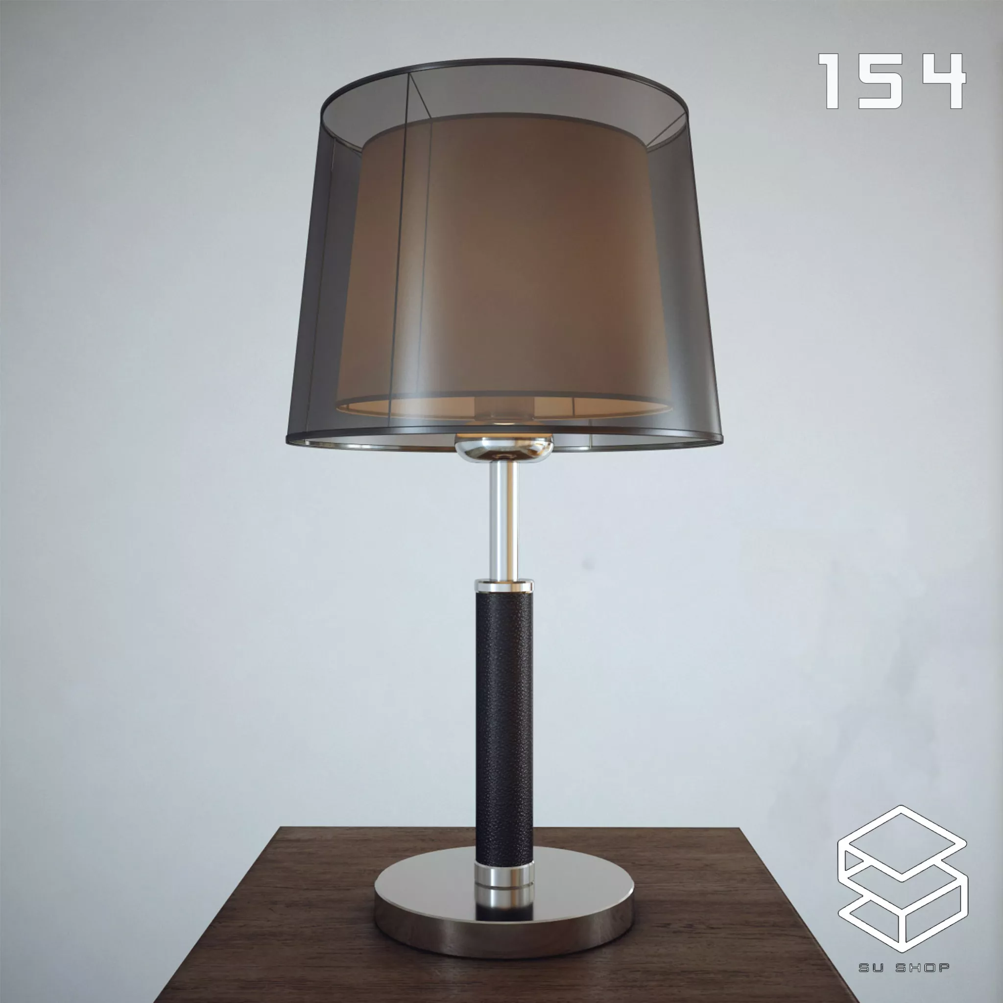 MODERN TABLE LAMP - SKETCHUP 3D MODEL - VRAY OR ENSCAPE - ID14724