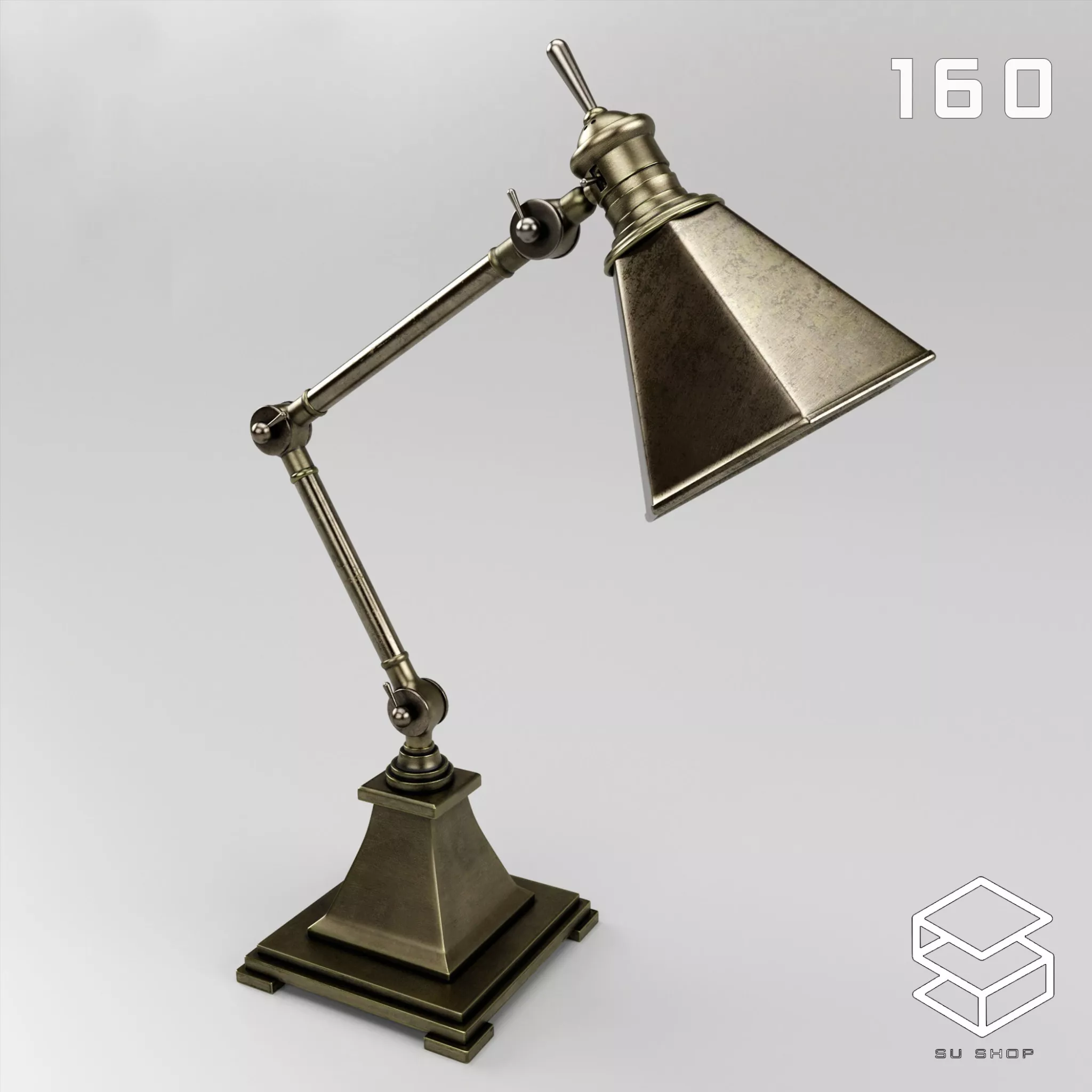 MODERN TABLE LAMP - SKETCHUP 3D MODEL - VRAY OR ENSCAPE - ID14731