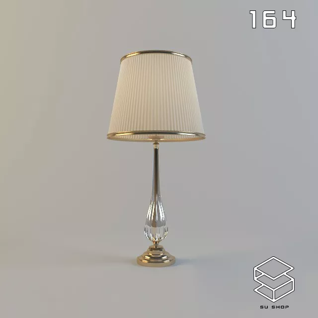 MODERN TABLE LAMP - SKETCHUP 3D MODEL - VRAY OR ENSCAPE - ID14735