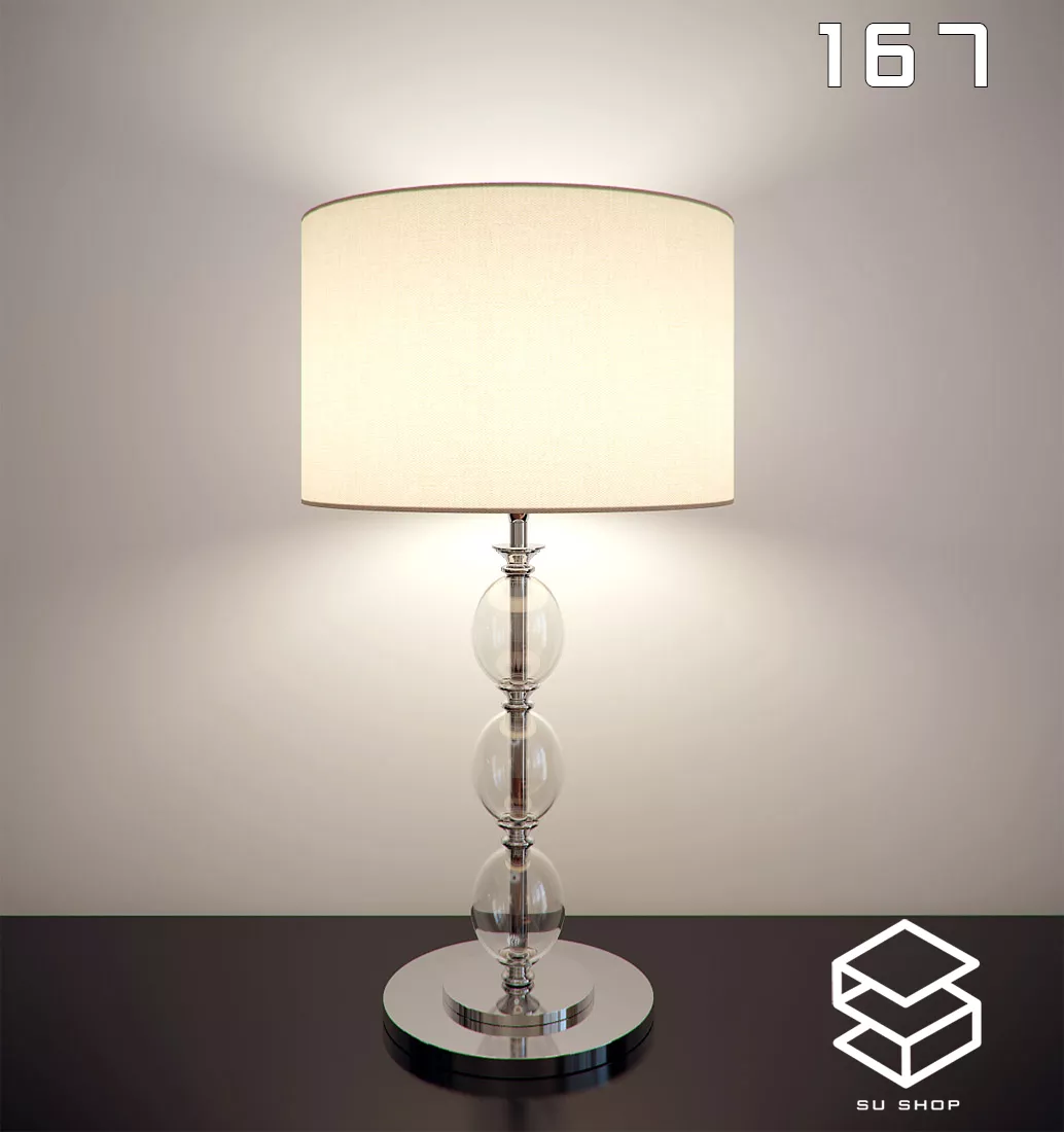 MODERN TABLE LAMP - SKETCHUP 3D MODEL - VRAY OR ENSCAPE - ID14738