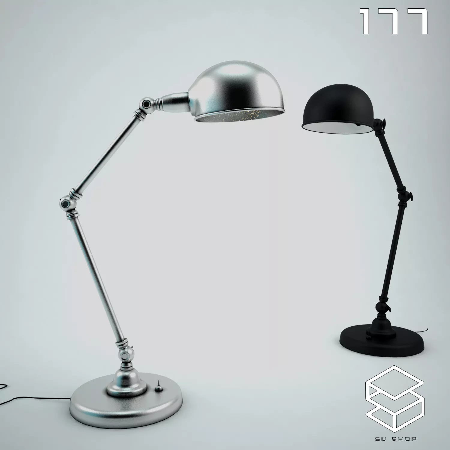 MODERN TABLE LAMP - SKETCHUP 3D MODEL - VRAY OR ENSCAPE - ID14749