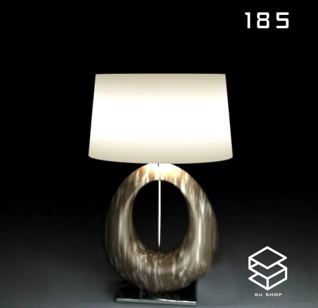 MODERN TABLE LAMP - SKETCHUP 3D MODEL - VRAY OR ENSCAPE - ID14758