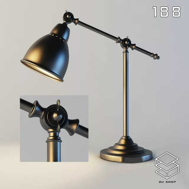 MODERN TABLE LAMP - SKETCHUP 3D MODEL - VRAY OR ENSCAPE - ID14761