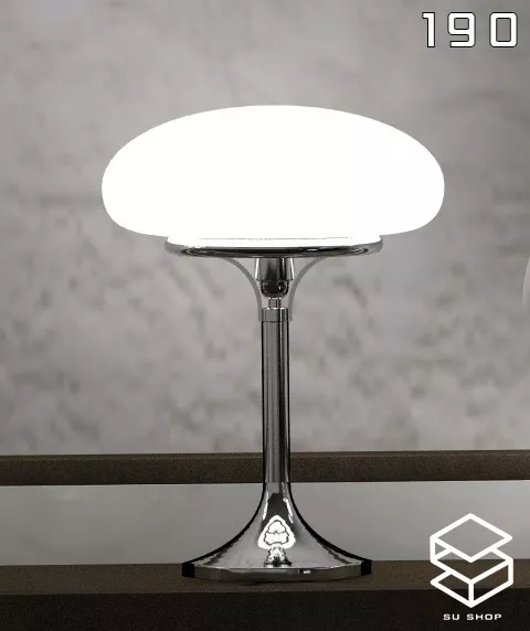 MODERN TABLE LAMP - SKETCHUP 3D MODEL - VRAY OR ENSCAPE - ID14764