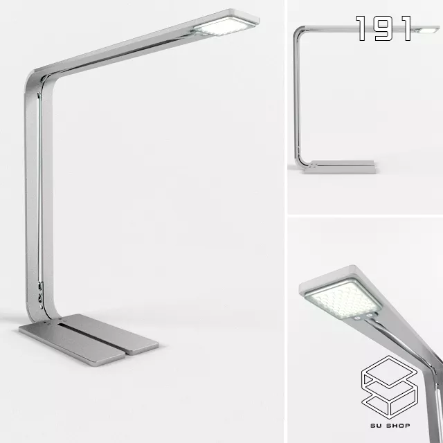 MODERN TABLE LAMP - SKETCHUP 3D MODEL - VRAY OR ENSCAPE - ID14765