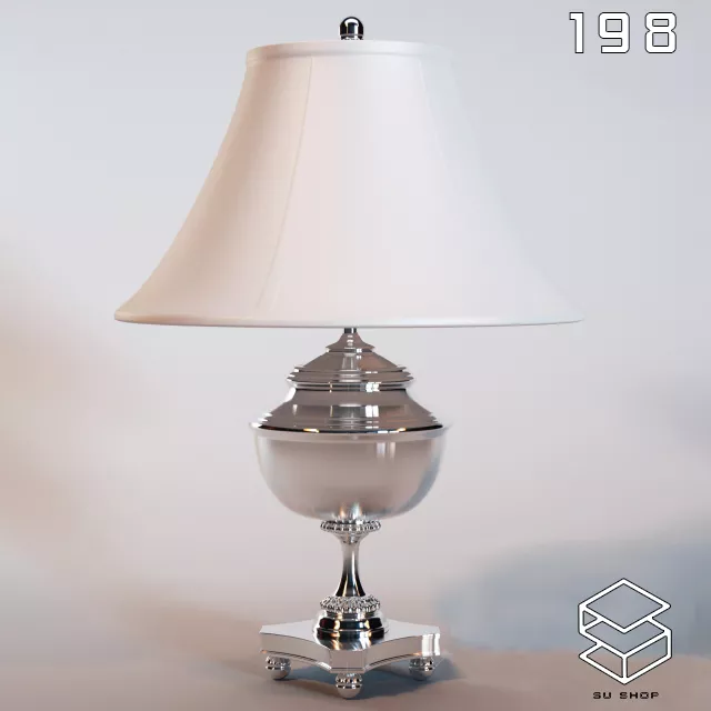 MODERN TABLE LAMP - SKETCHUP 3D MODEL - VRAY OR ENSCAPE - ID14772