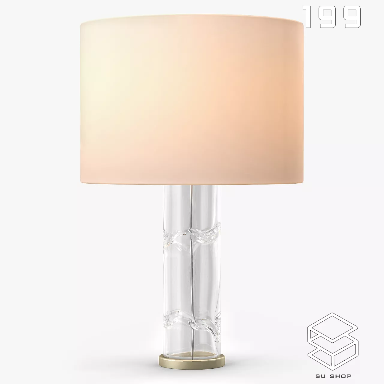 MODERN TABLE LAMP - SKETCHUP 3D MODEL - VRAY OR ENSCAPE - ID14773