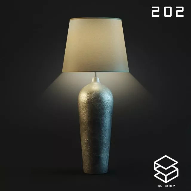 MODERN TABLE LAMP - SKETCHUP 3D MODEL - VRAY OR ENSCAPE - ID14778