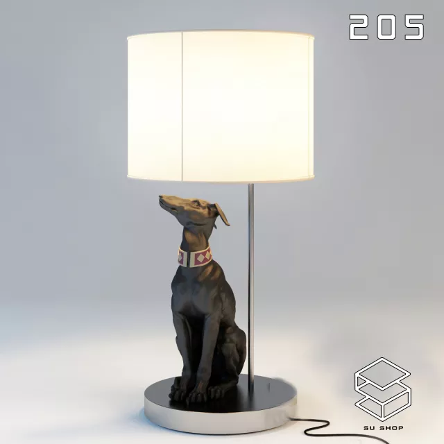 MODERN TABLE LAMP - SKETCHUP 3D MODEL - VRAY OR ENSCAPE - ID14781