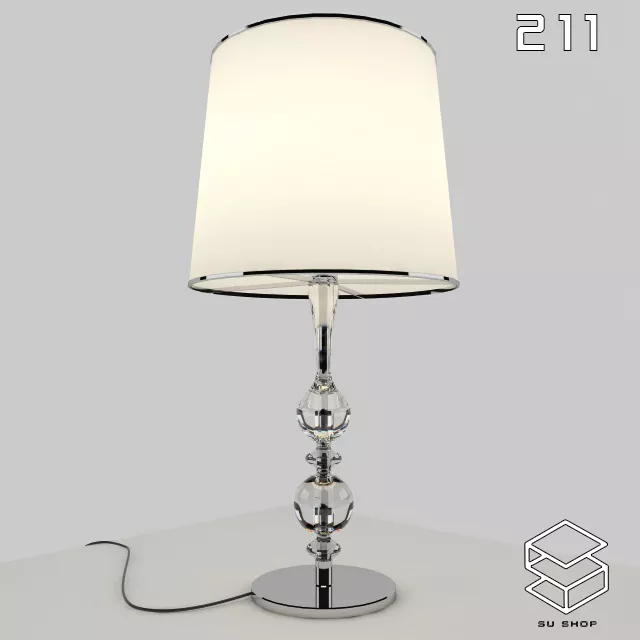 MODERN TABLE LAMP - SKETCHUP 3D MODEL - VRAY OR ENSCAPE - ID14788