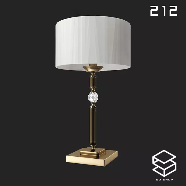 MODERN TABLE LAMP - SKETCHUP 3D MODEL - VRAY OR ENSCAPE - ID14789