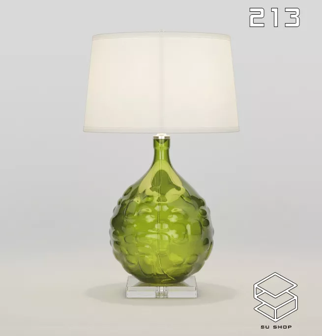 MODERN TABLE LAMP - SKETCHUP 3D MODEL - VRAY OR ENSCAPE - ID14790